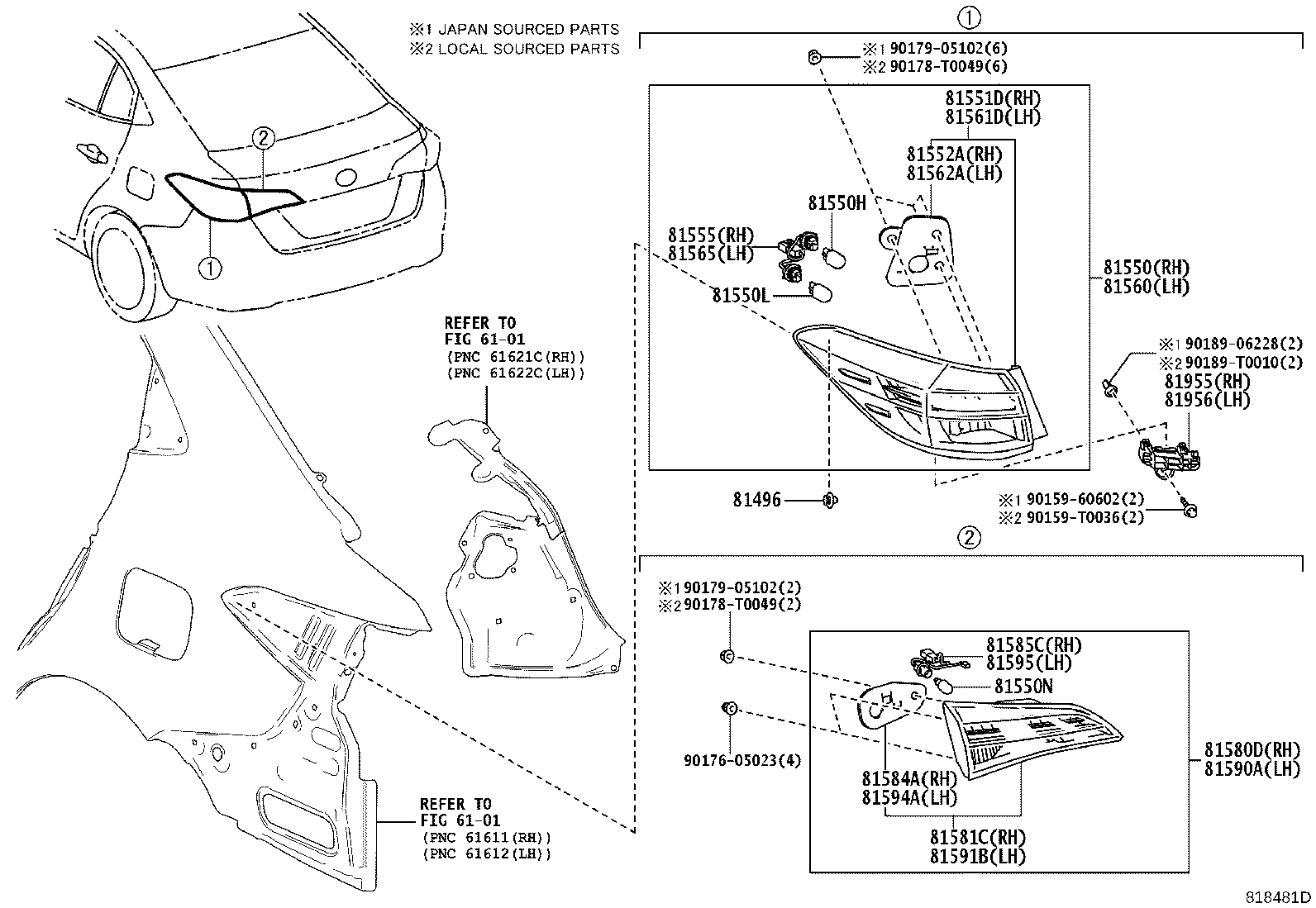 Thumbnail 4 for 81550-YP010