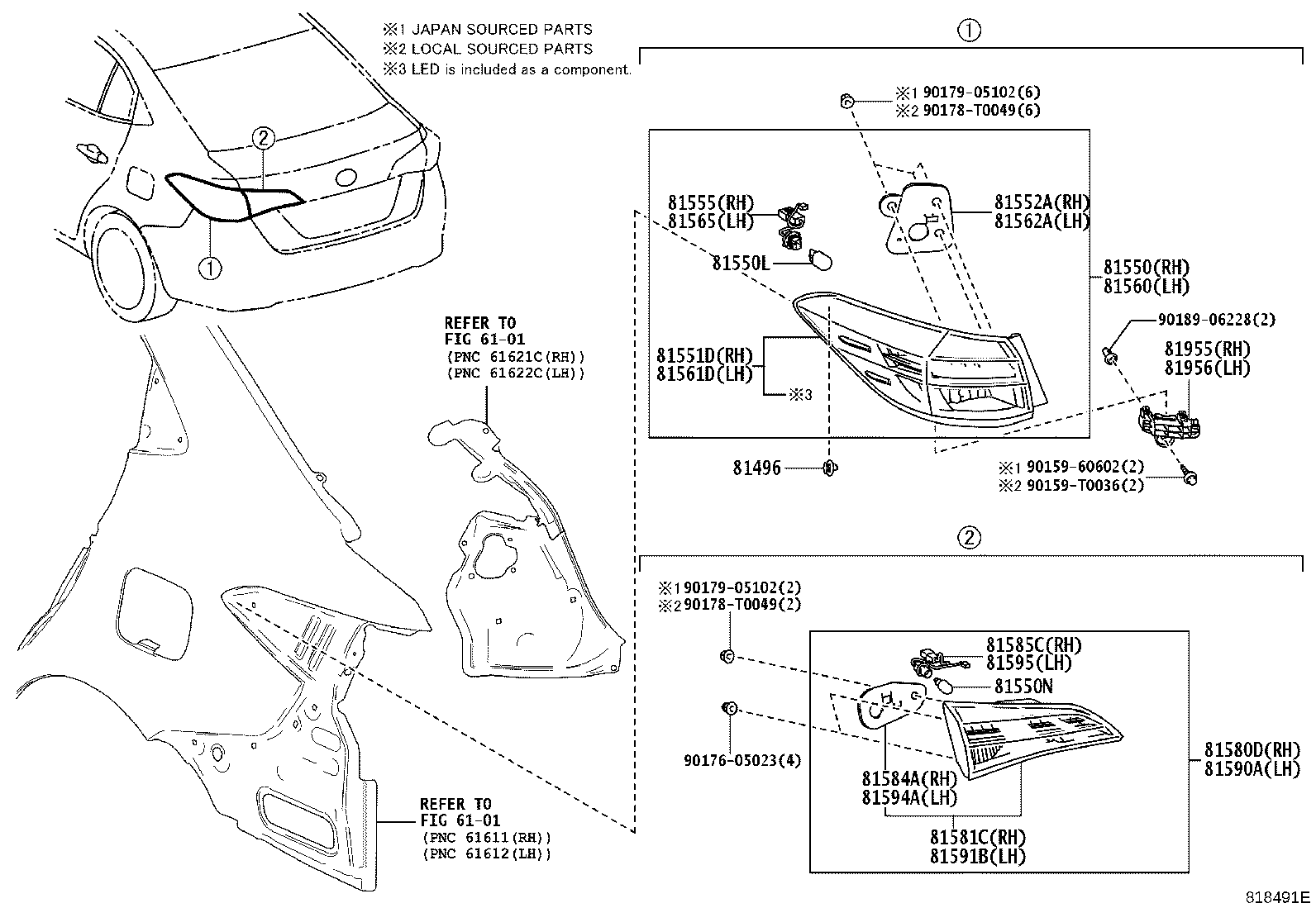 Thumbnail 9 for 81550-YP010