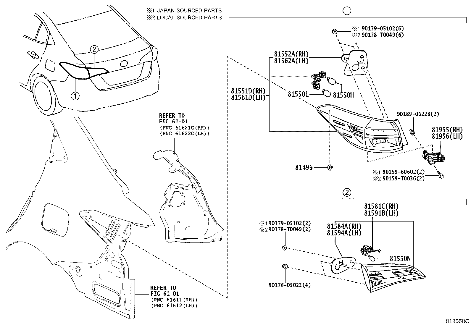 Thumbnail 6 for 81550-YP010