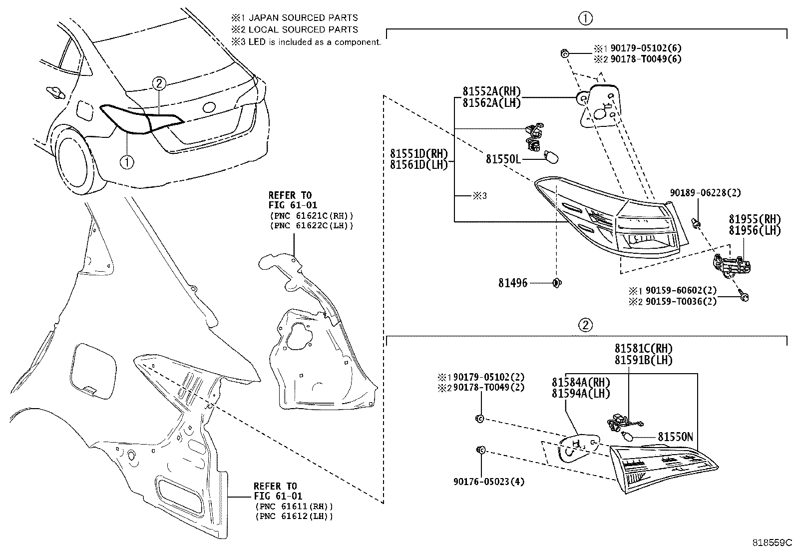 Thumbnail 10 for 81550-YP010