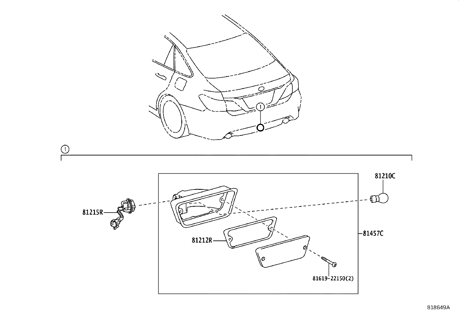 81483-30040 PROTECTOR, FOG LAMP product image