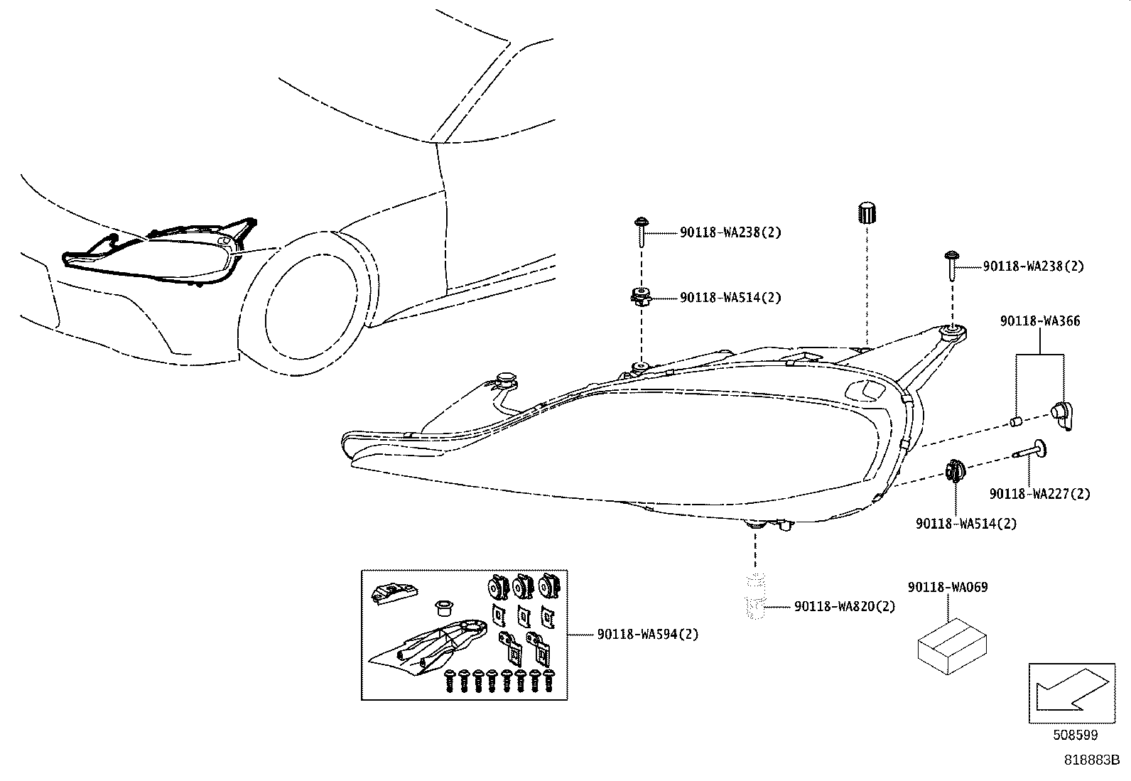 Thumbnail 3 for 81185-WAA01