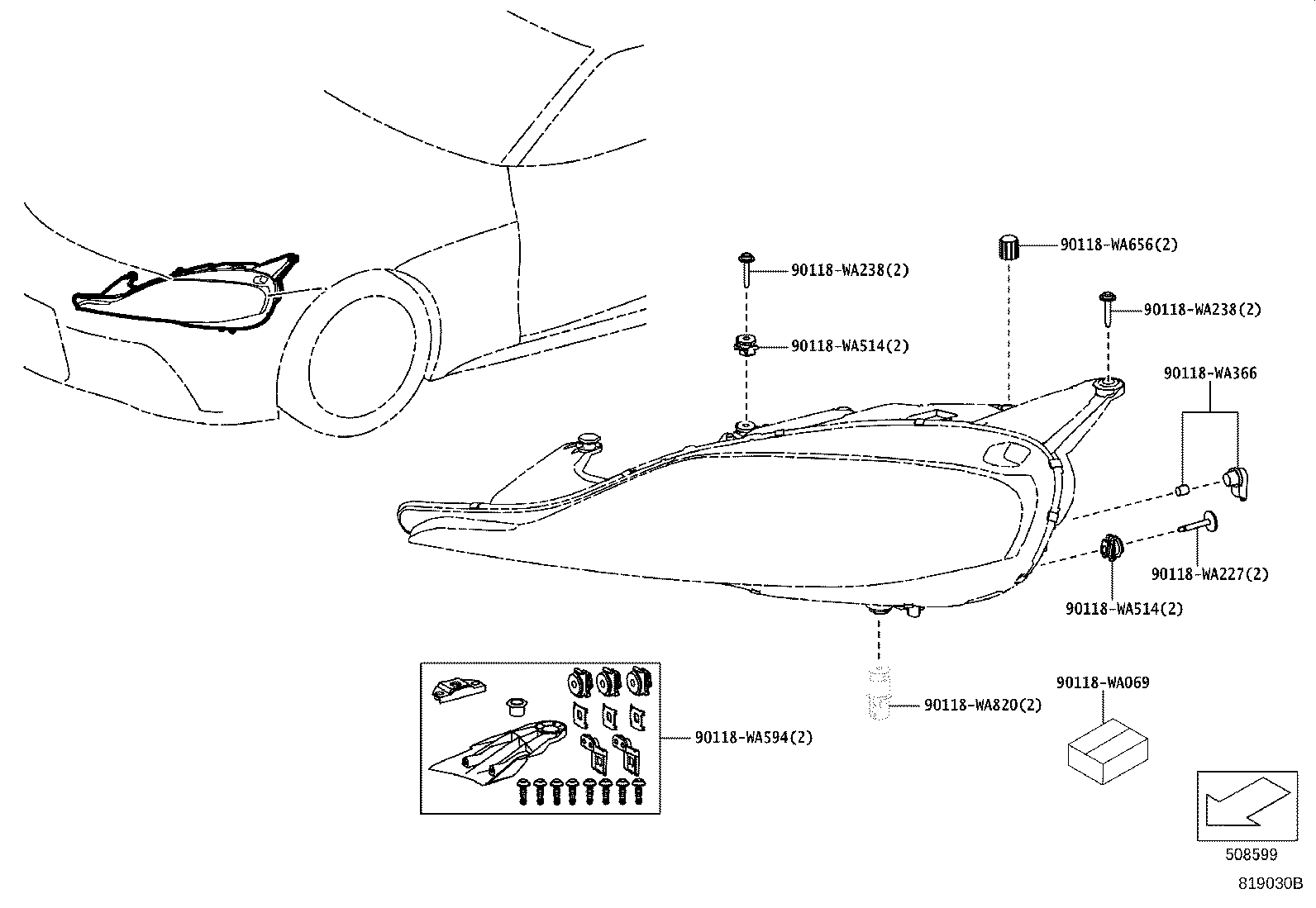 Thumbnail 3 for 81185-WAA03