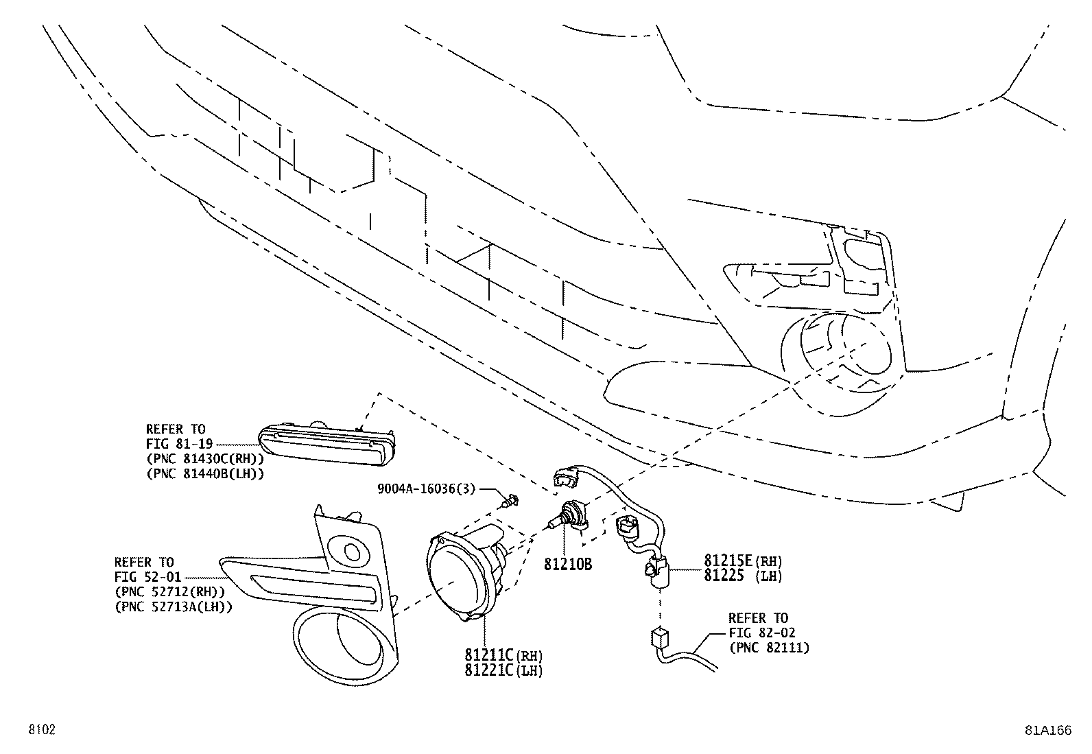 90049-51185 BULB, FOG LAMP product image