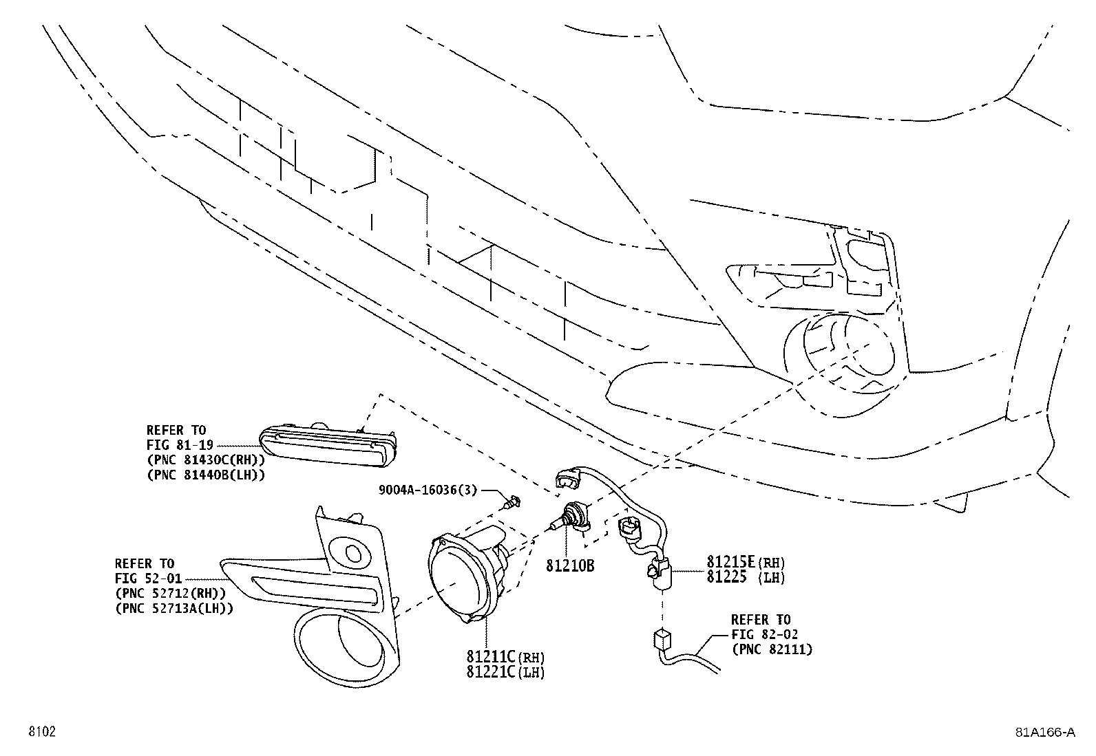90049-51185 BULB, FOG LAMP product image