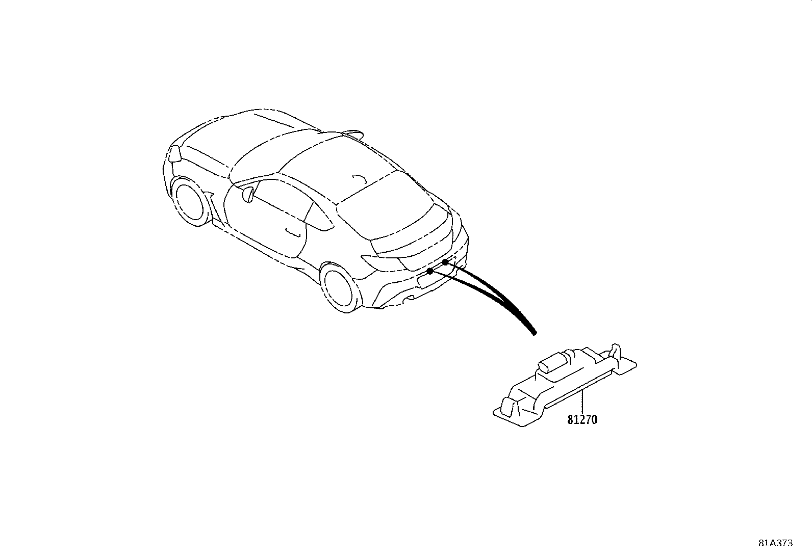 SU003-08731 LAMP ASSY, LICENSE PLATE product image