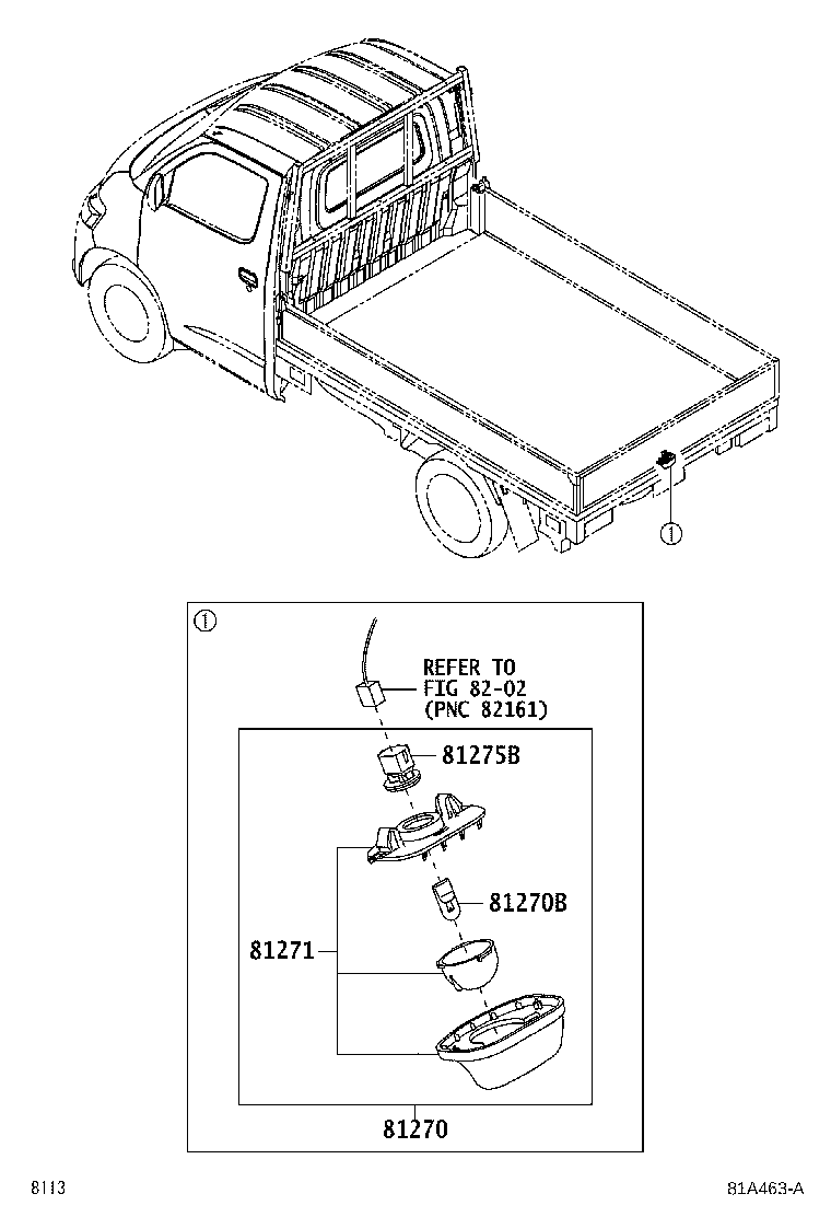 9004A-81043 BULB (FOR LICENSE PLATE LAMP) product image