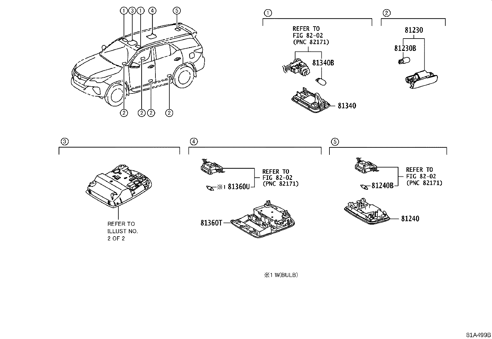 63650-0KA70-B0 LAMP ASSY, MAP product image