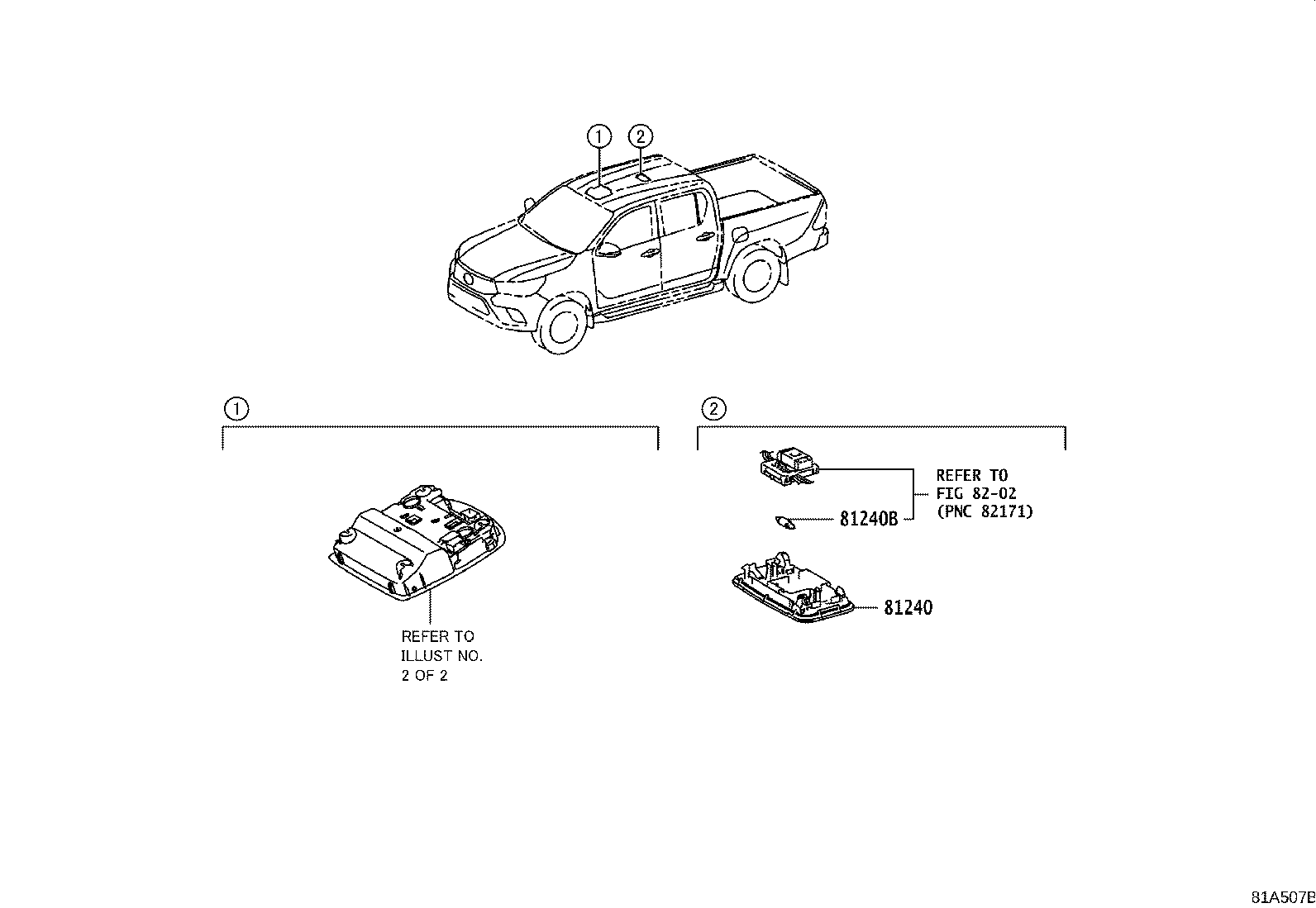 Toyota 63650-0KB00-C0 LAMP ASSY, MAP