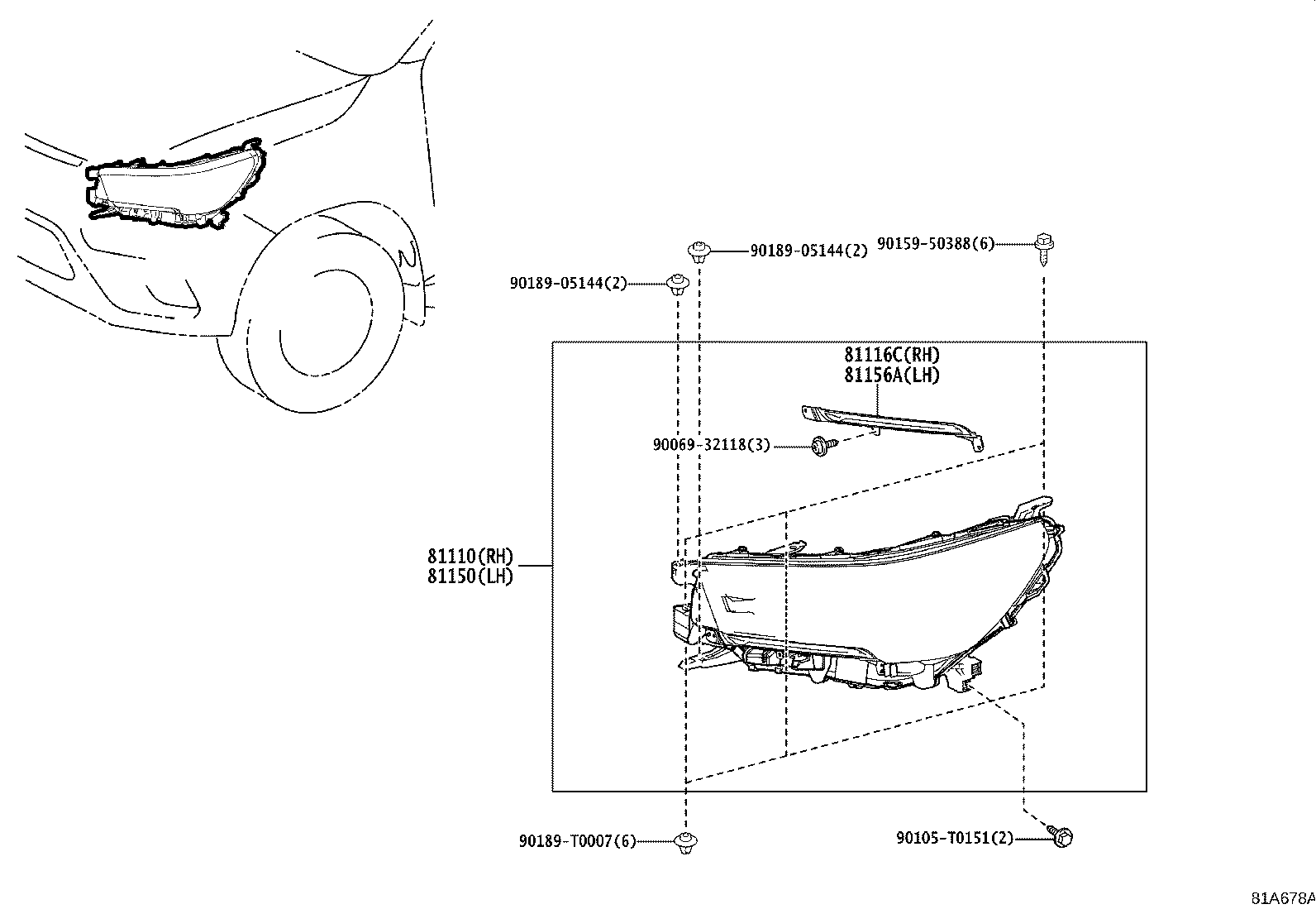 Thumbnail 3 for 81150-YP092
