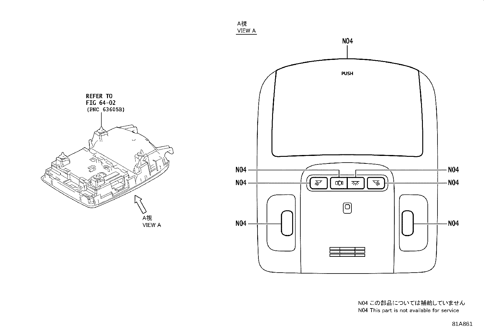 813A0-33010 LAMP ASSY, INSTRUMENT PANEL product image