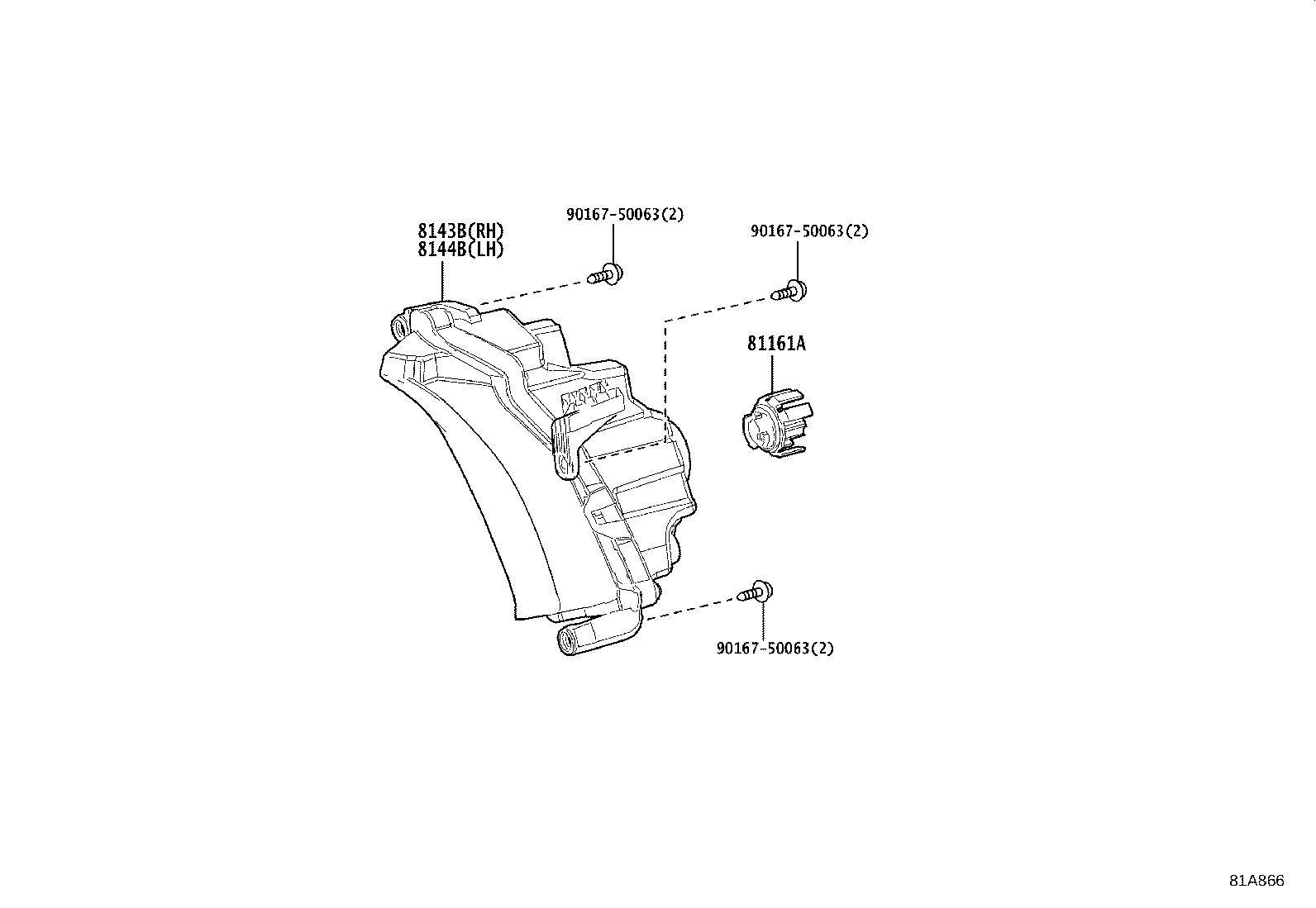 8143B-YP030 Toyota Reference Part product image
