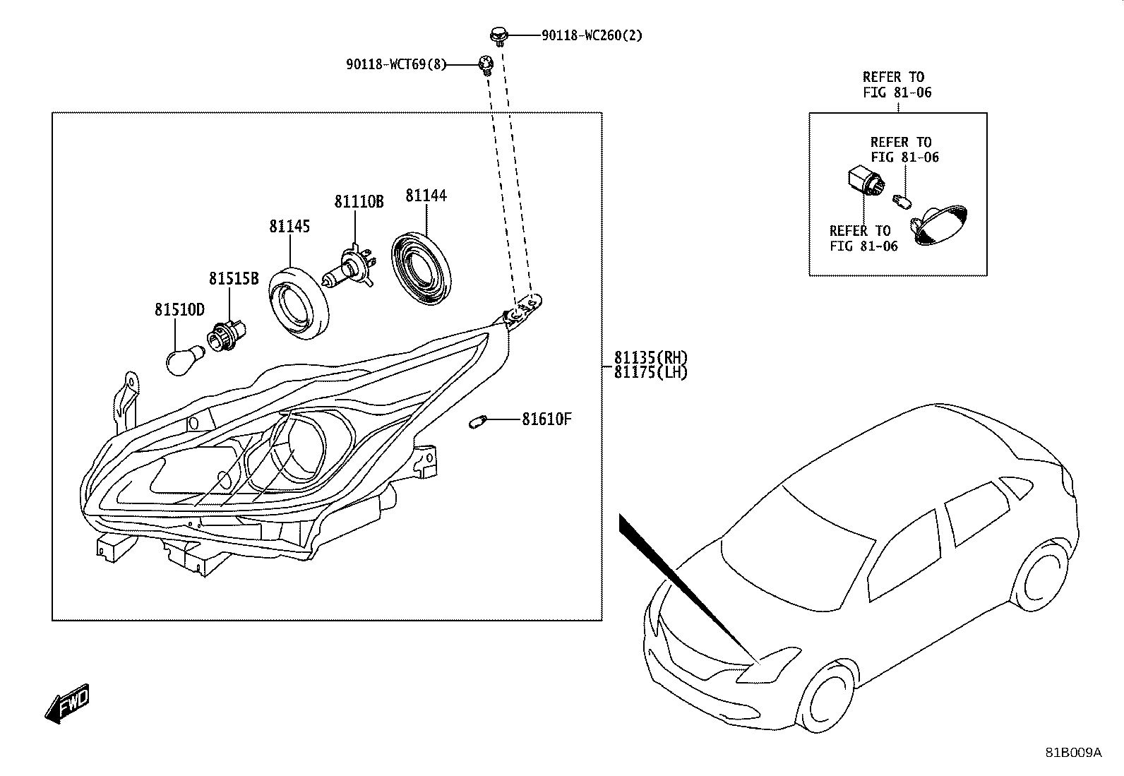 90118-WC271 BULB (FOR FRONT TURN SIGNAL LAMP) product image