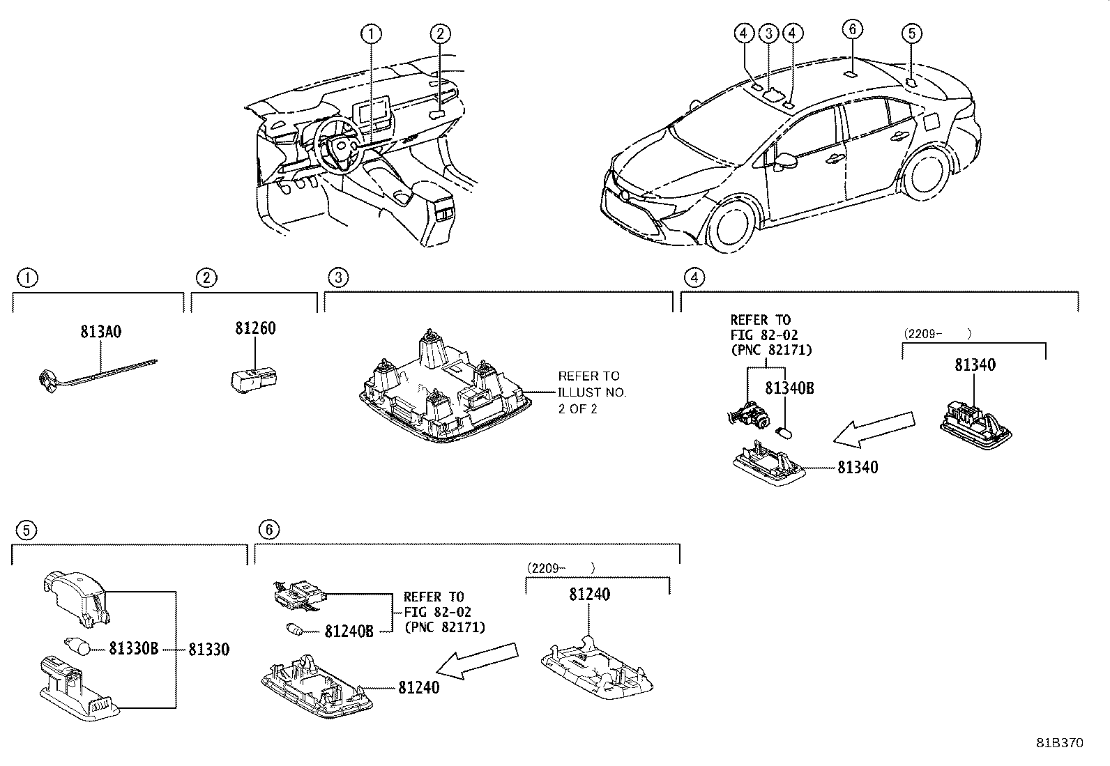 81208-12240-C0 LAMP ASSY, MAP product image