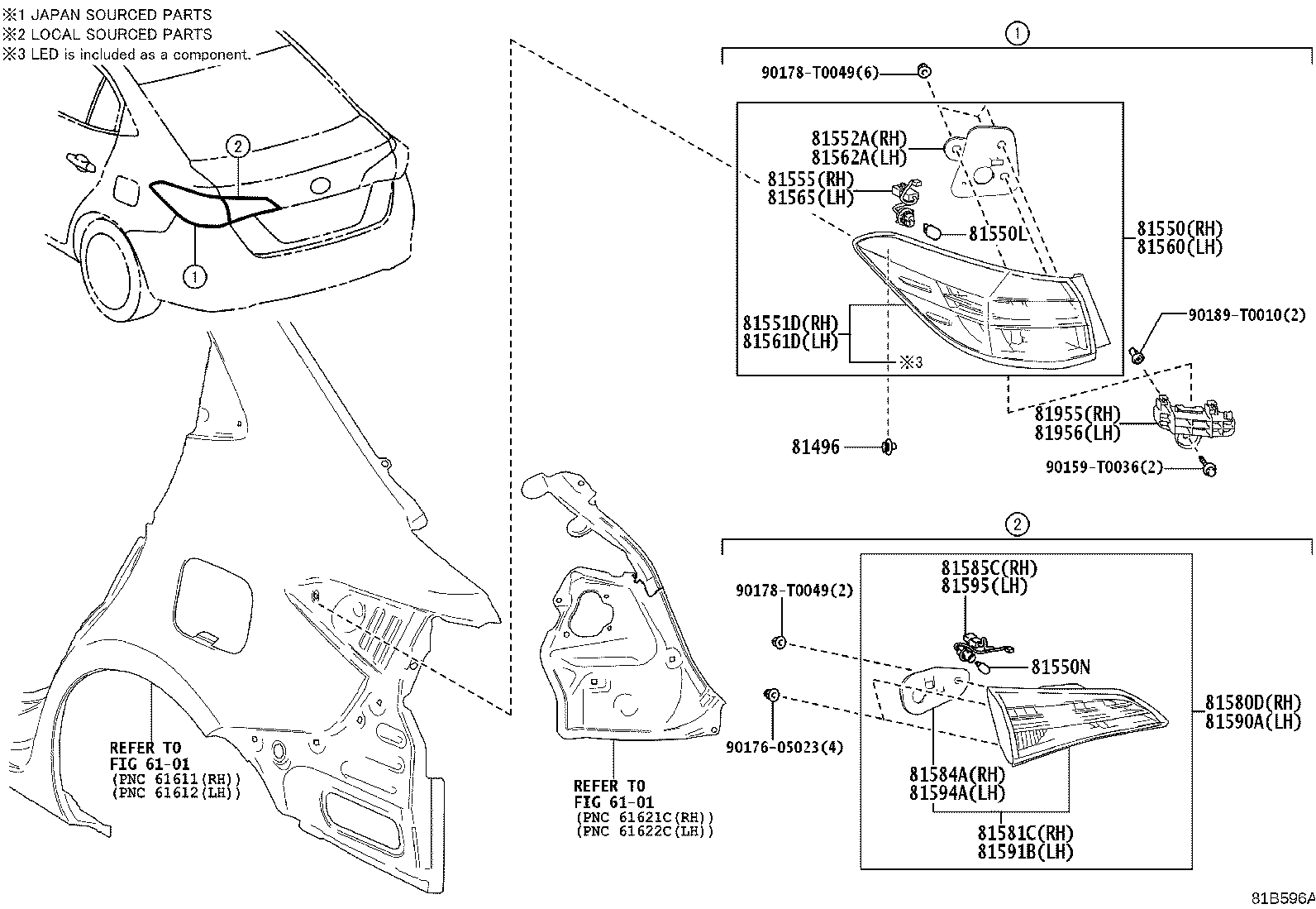 Thumbnail 3 for 52562-0D230