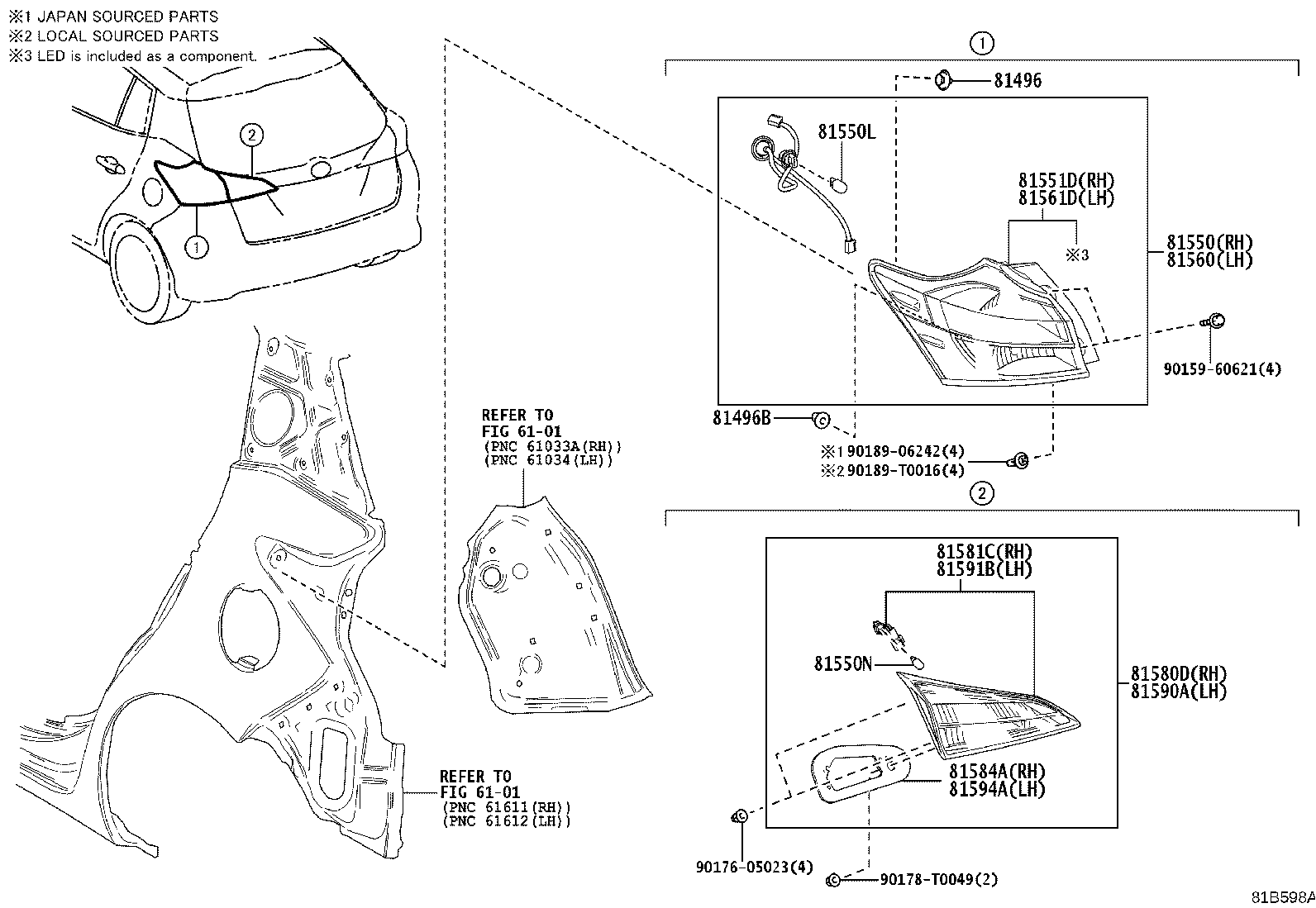 Thumbnail 2 for 52562-0D230