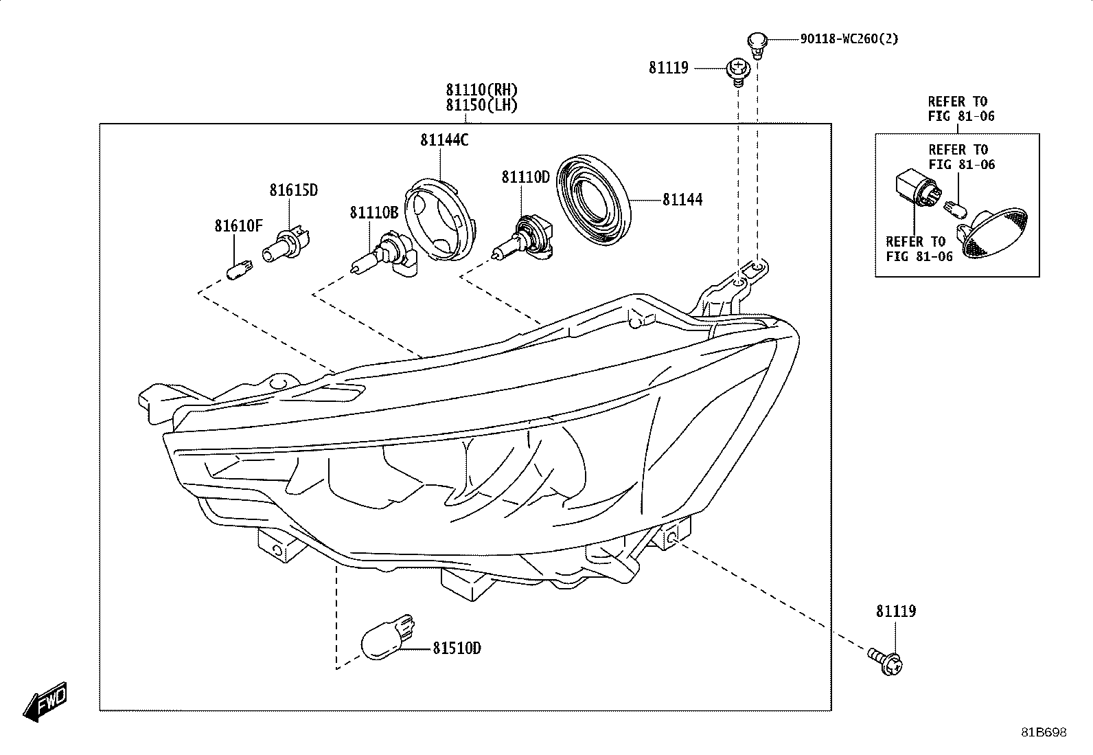 90118-WCD12 BULB (FOR FRONT TURN SIGNAL LAMP) product image