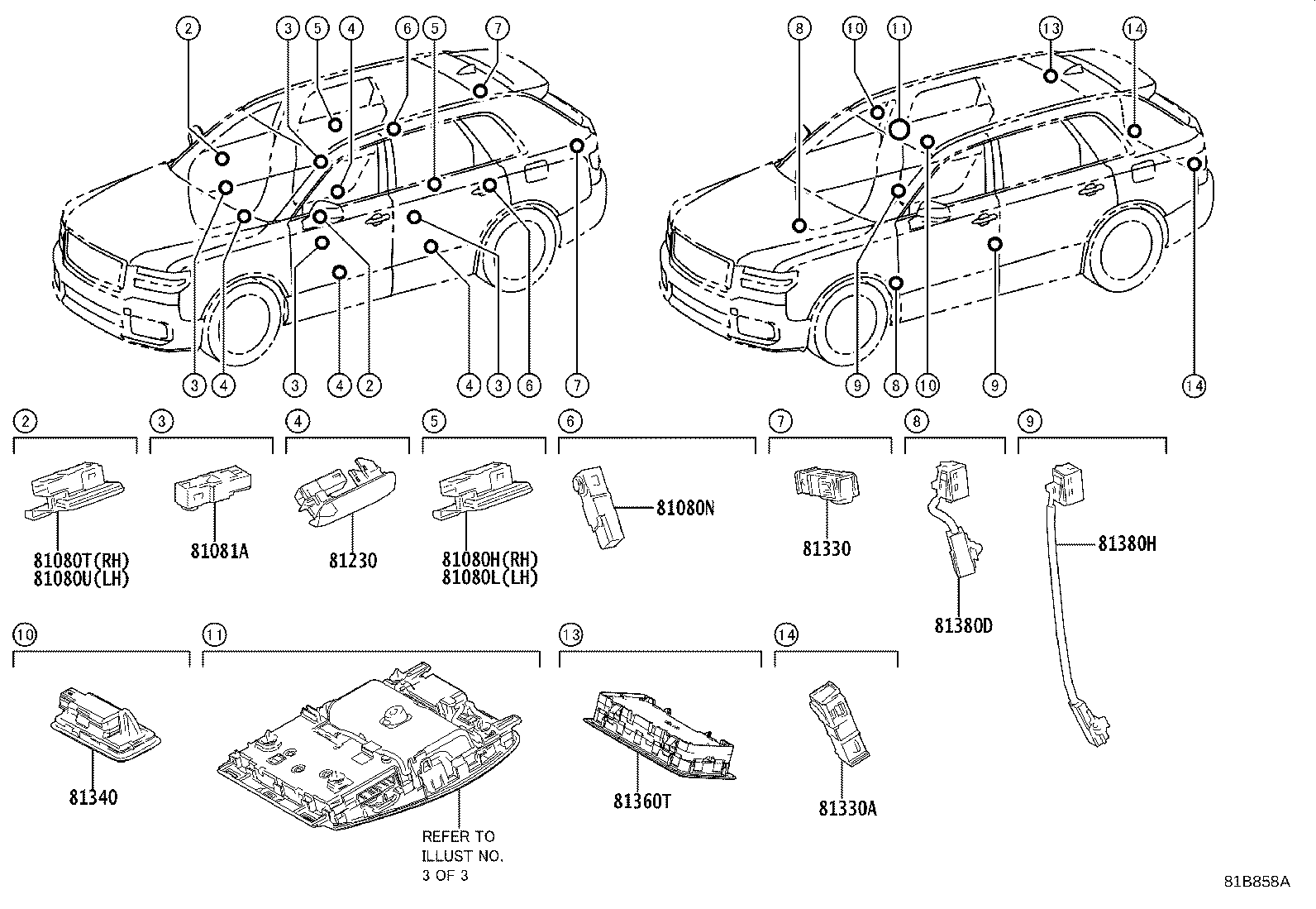 81380-40090 LAMP ASSY, STEP product image