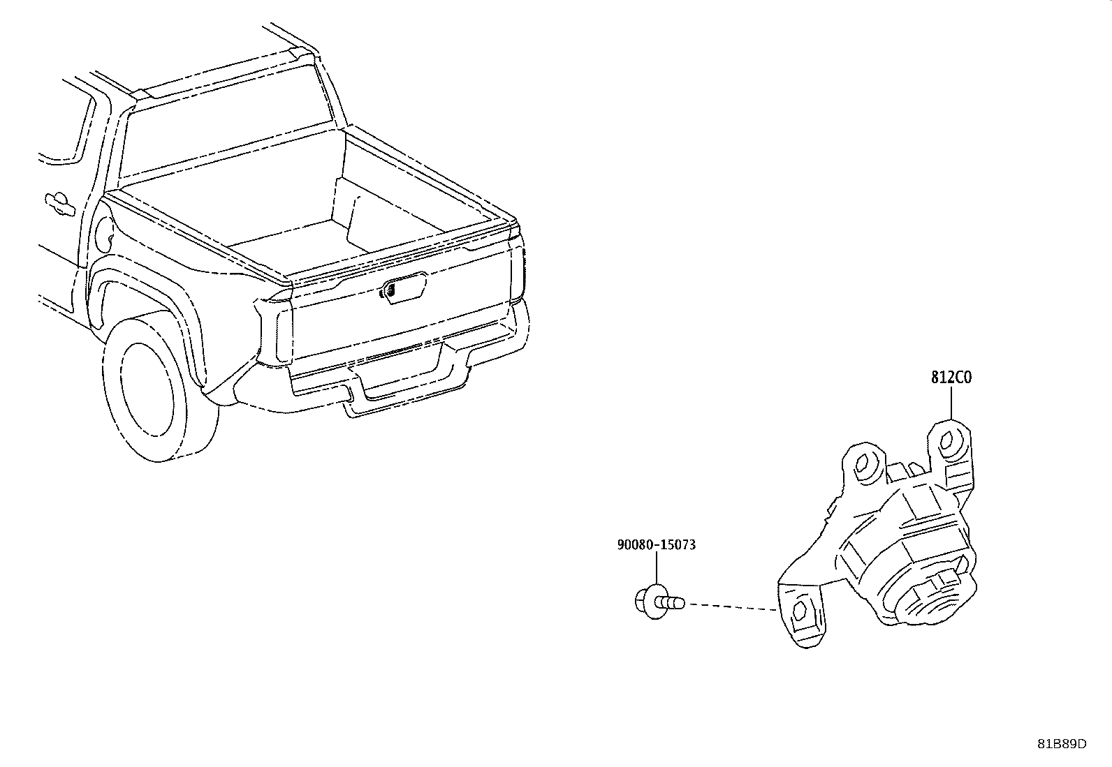 812C0-0C010 Toyota Reference Part product image