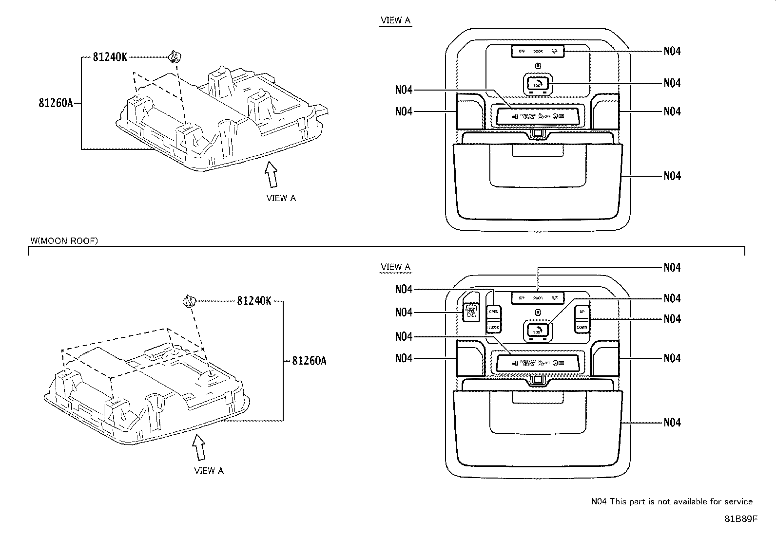 63650-AK080-C1 LAMP ASSY, MAP product image
