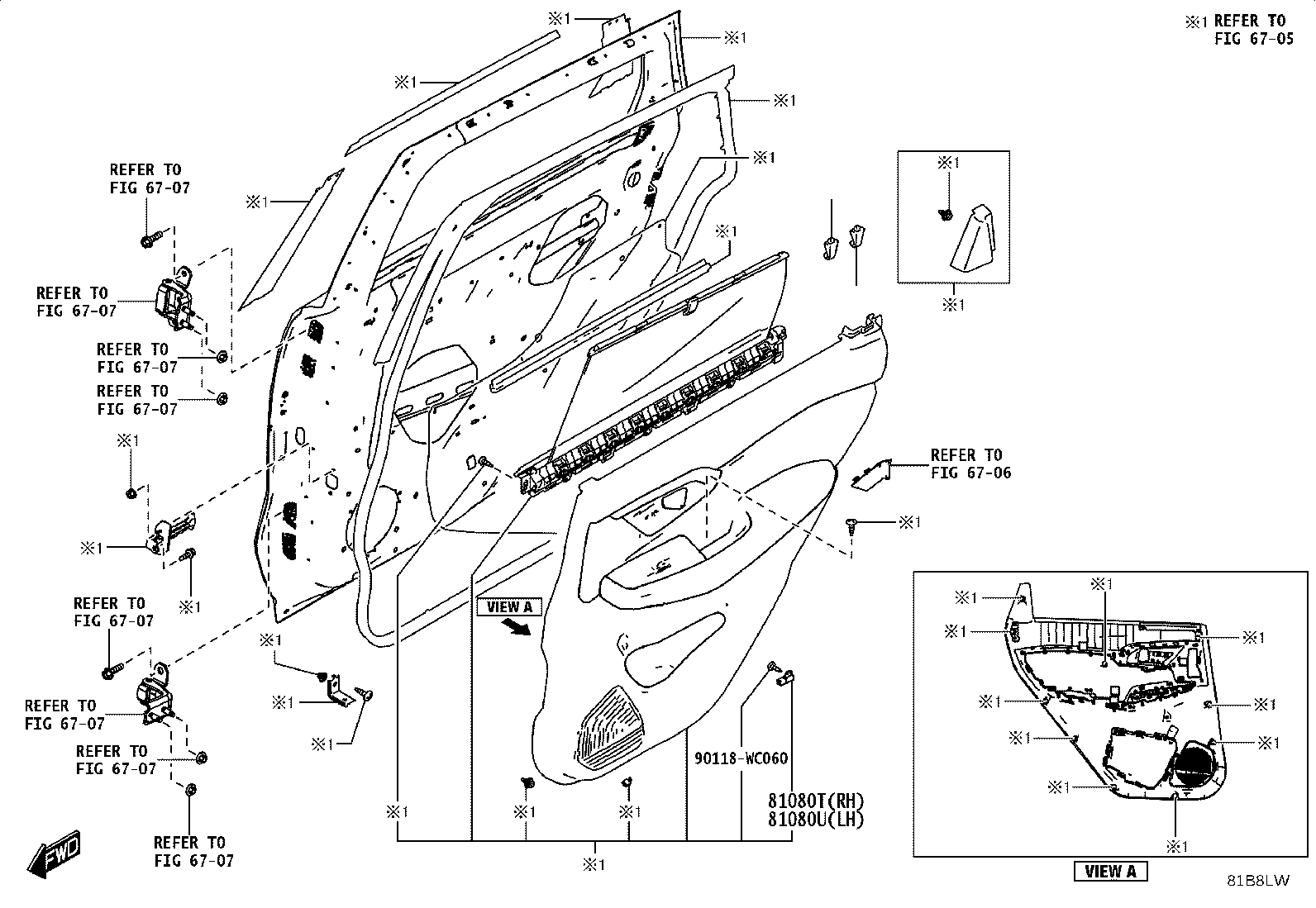81240-WC003 LAMP ASSY, ROOM product image
