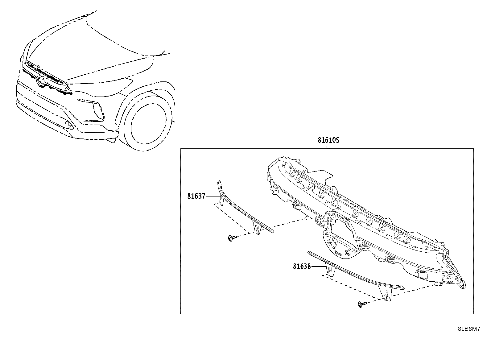 81610-16150 Toyota Reference Part product image