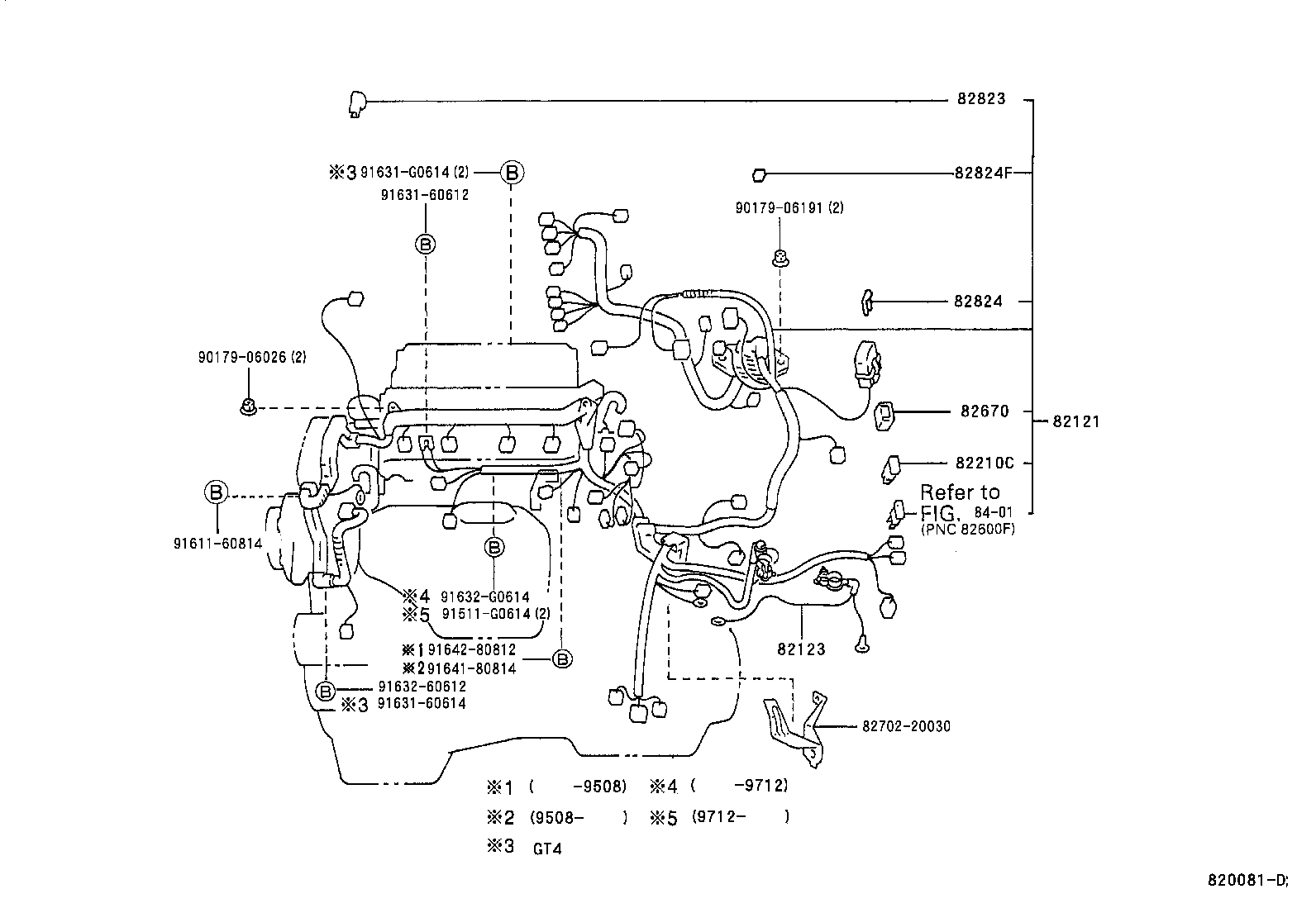 82151-2G230 WIRE, FRONT DOOR, RH product image
