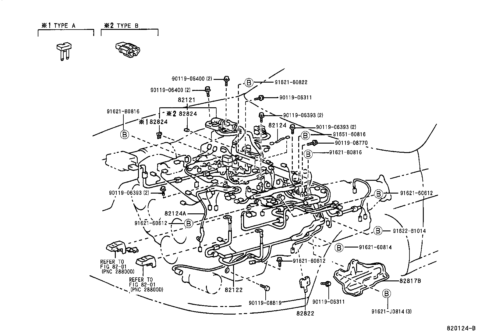 Toyota 82152-24142 WIRE, FRONT DOOR, LH