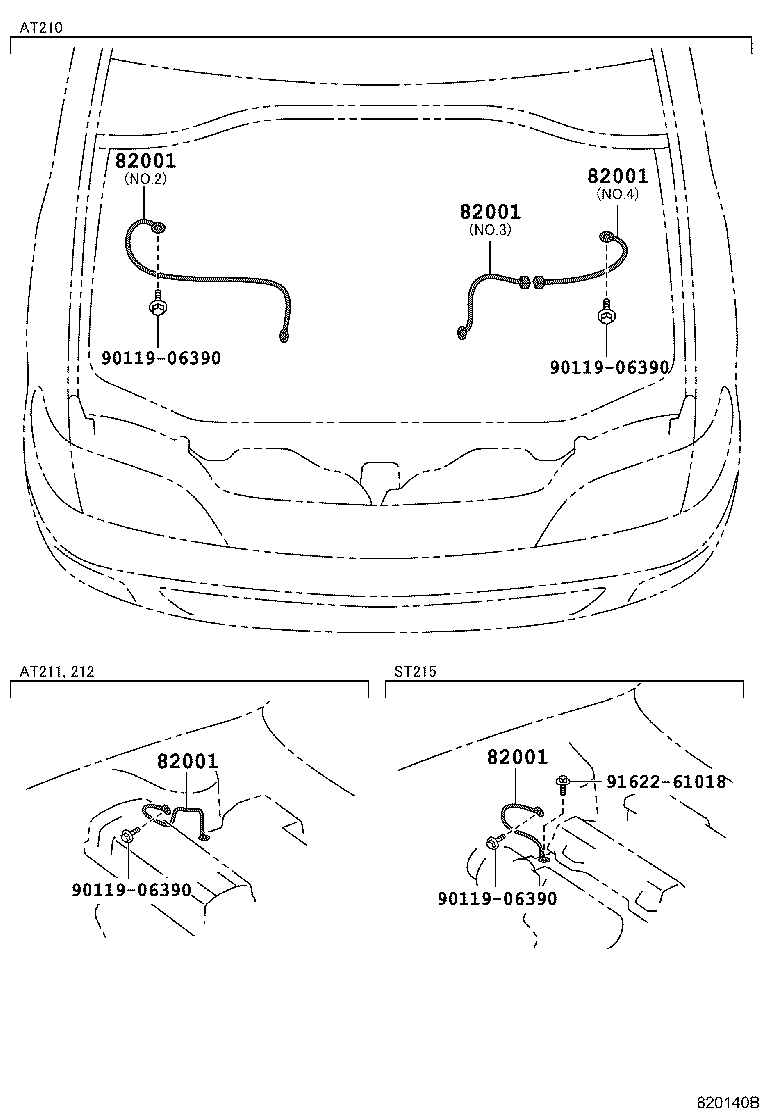 82151-2G402 WIRE, FRONT DOOR, RH product image