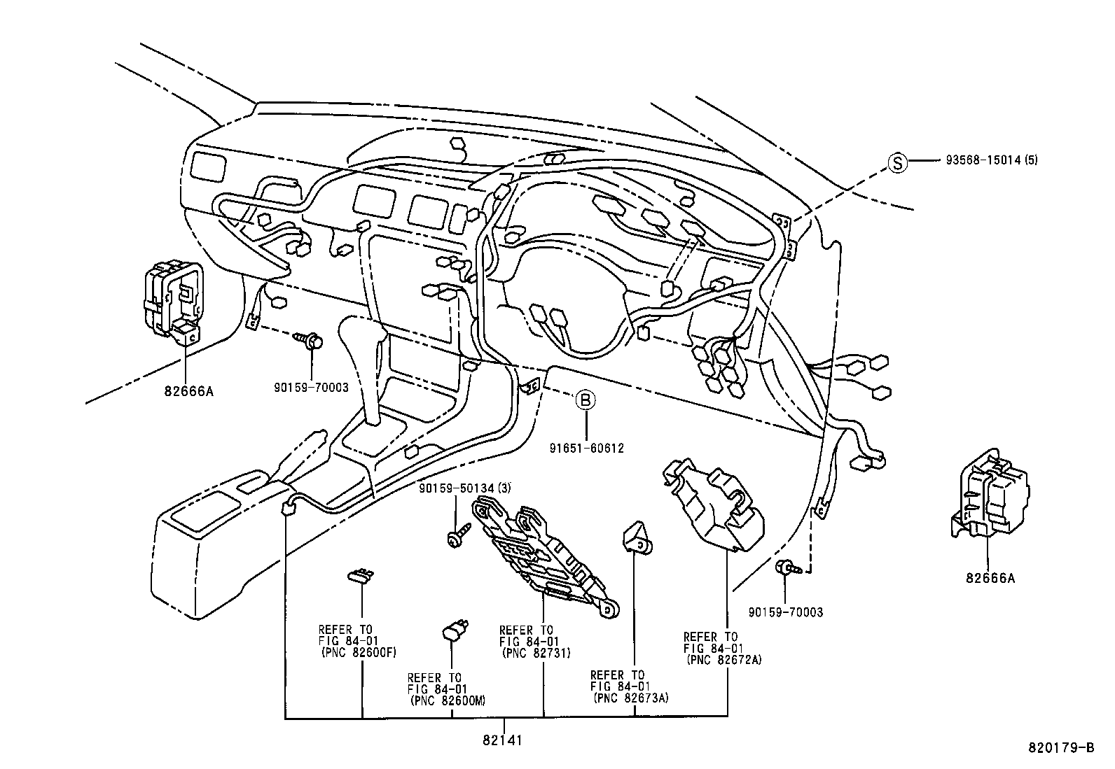 82151-16480 WIRE, FRONT DOOR, RH product image