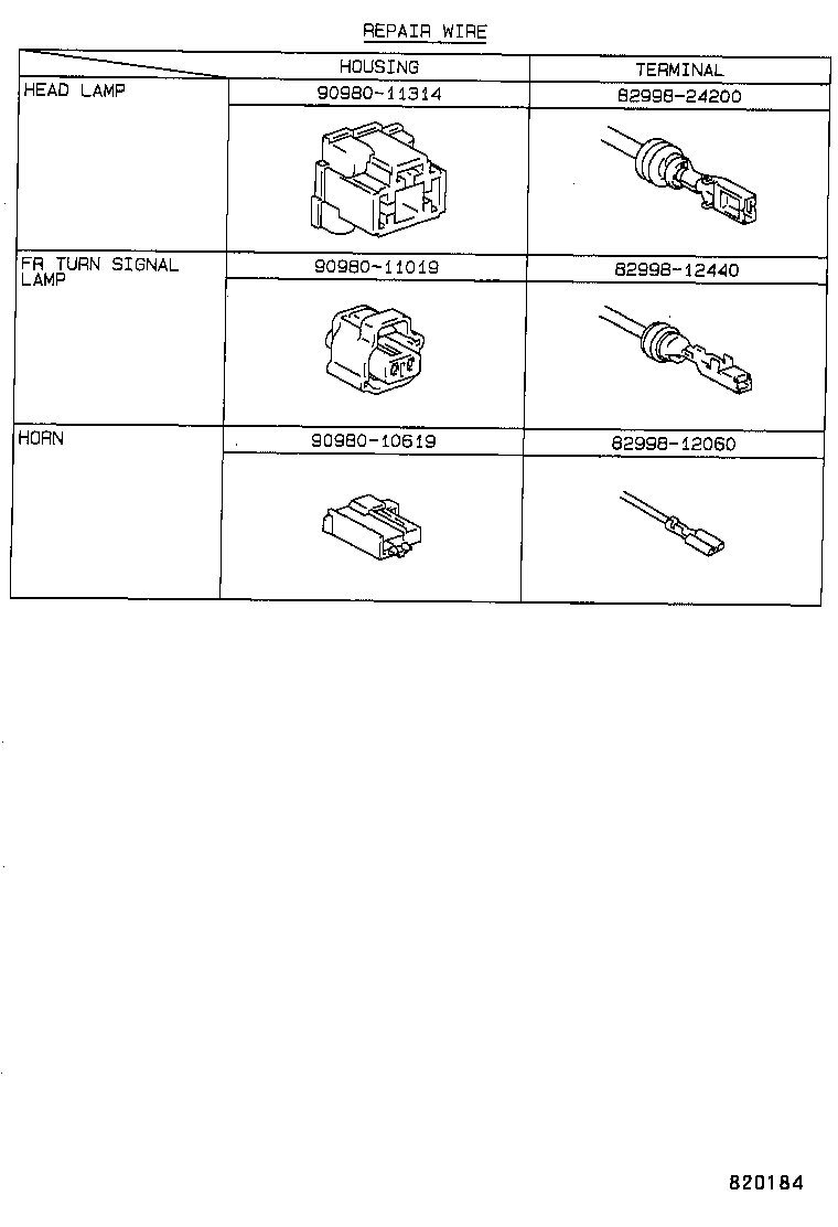 82121-1G201 WIRE, ENGINE product image