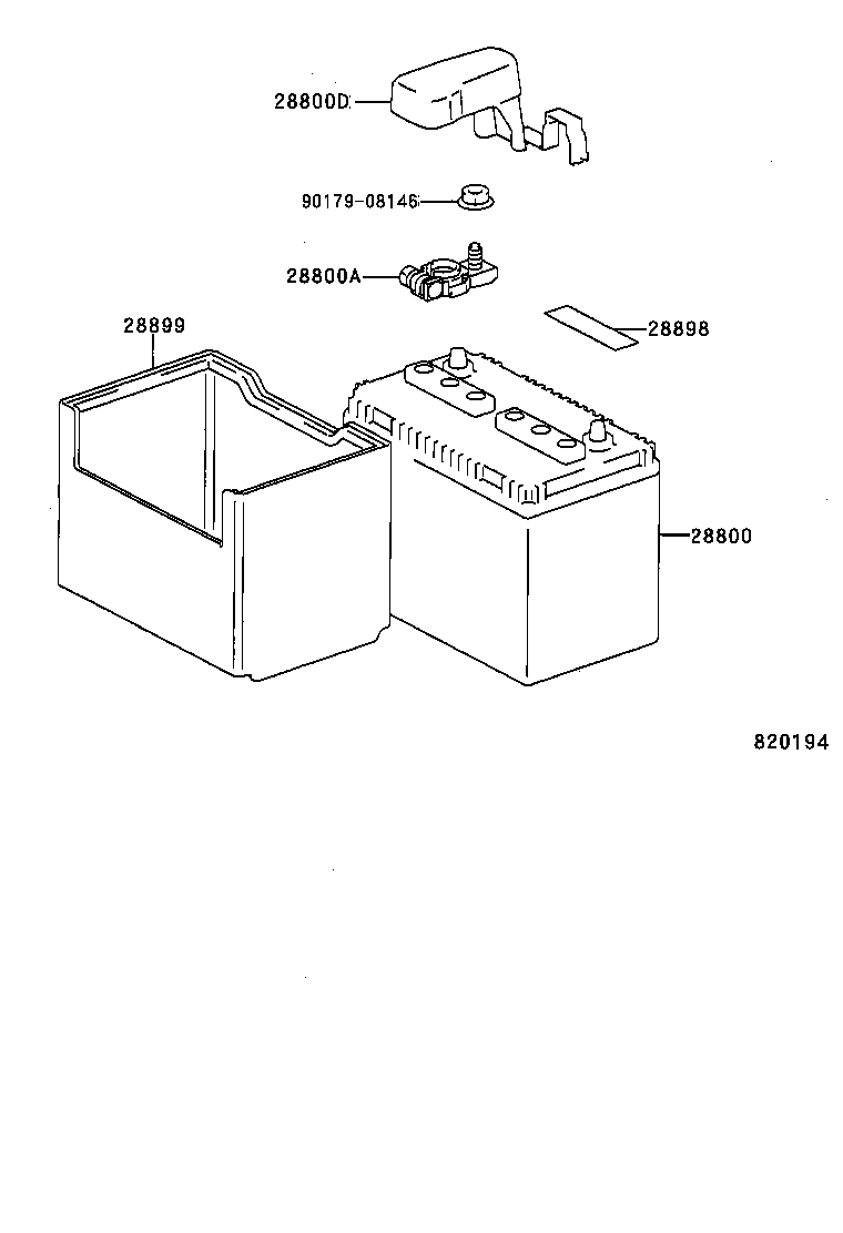 28800-66012 BATTERY product image