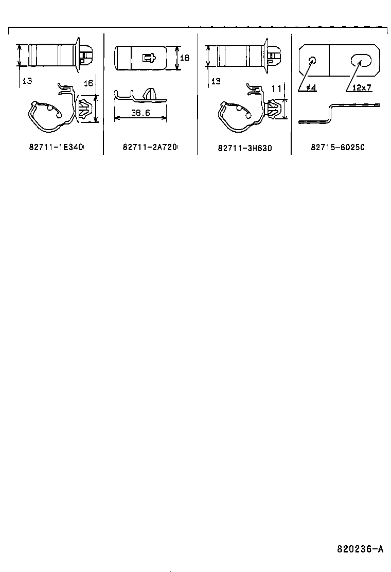 82817-35630 PROTECTOR, WIRING HARNESS, NO.1 product image