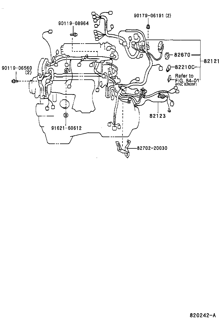 82151-2G300 WIRE, FRONT DOOR, RH product image