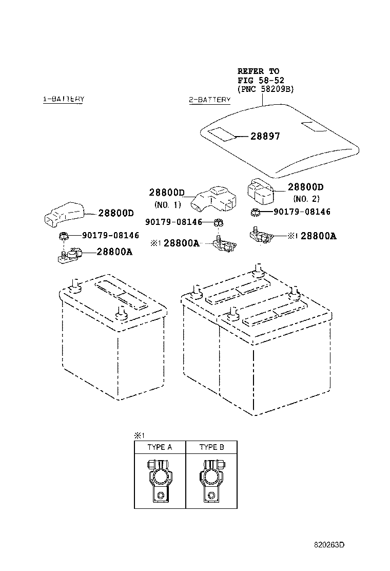 82821-26050 COVER, CONNECTOR(FOR BATTERY TERMINAL) product image