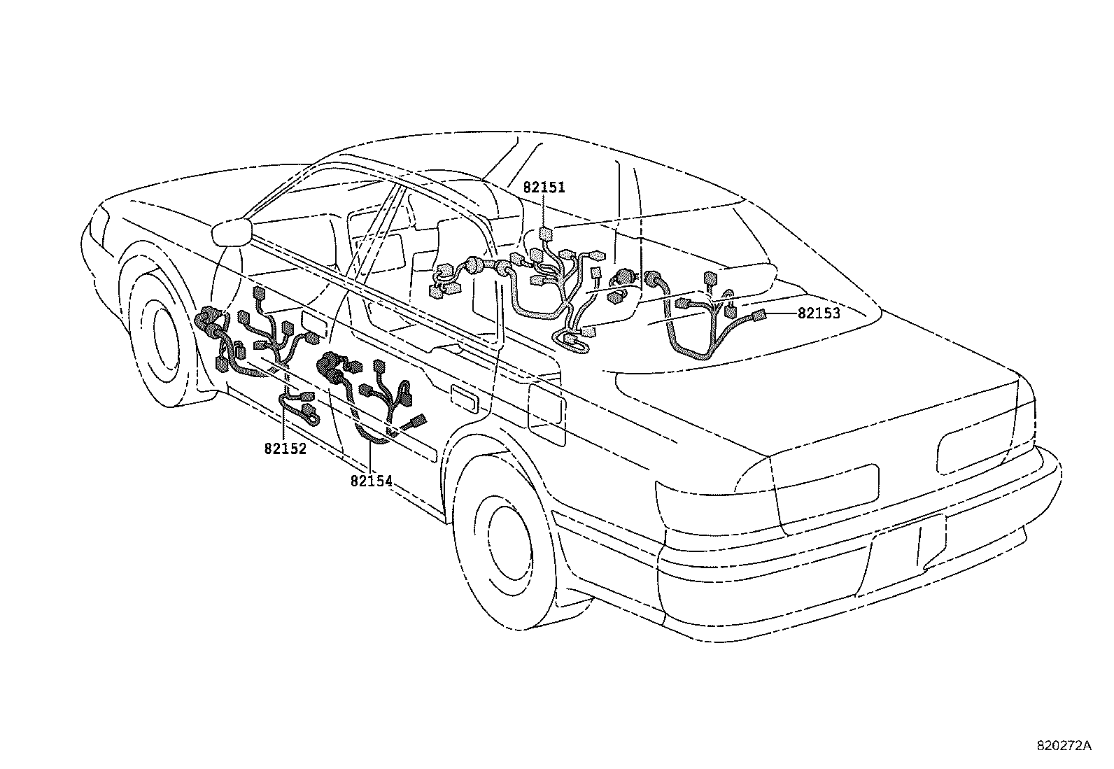 82817-3K160 PROTECTOR, WIRING HARNESS, NO.2 product image