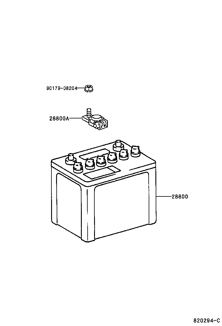 28800-05030 BATTERY product image
