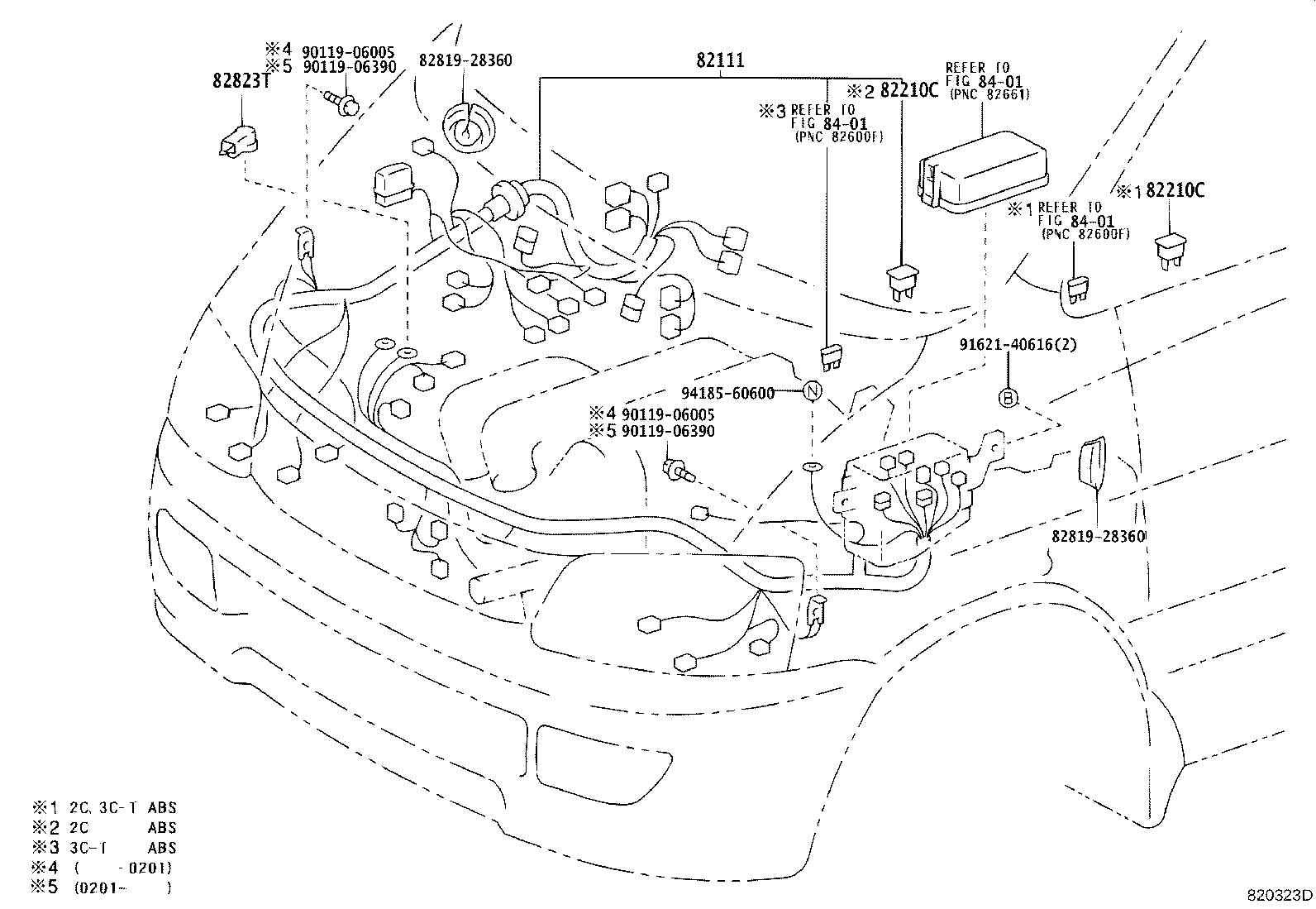 82817-28880 PROTECTOR, WIRING HARNESS, NO.2 product image