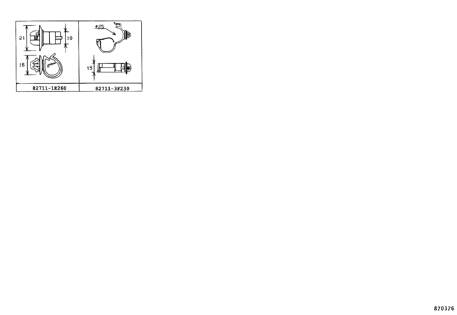 82817-28880 PROTECTOR, WIRING HARNESS, NO.2 product image