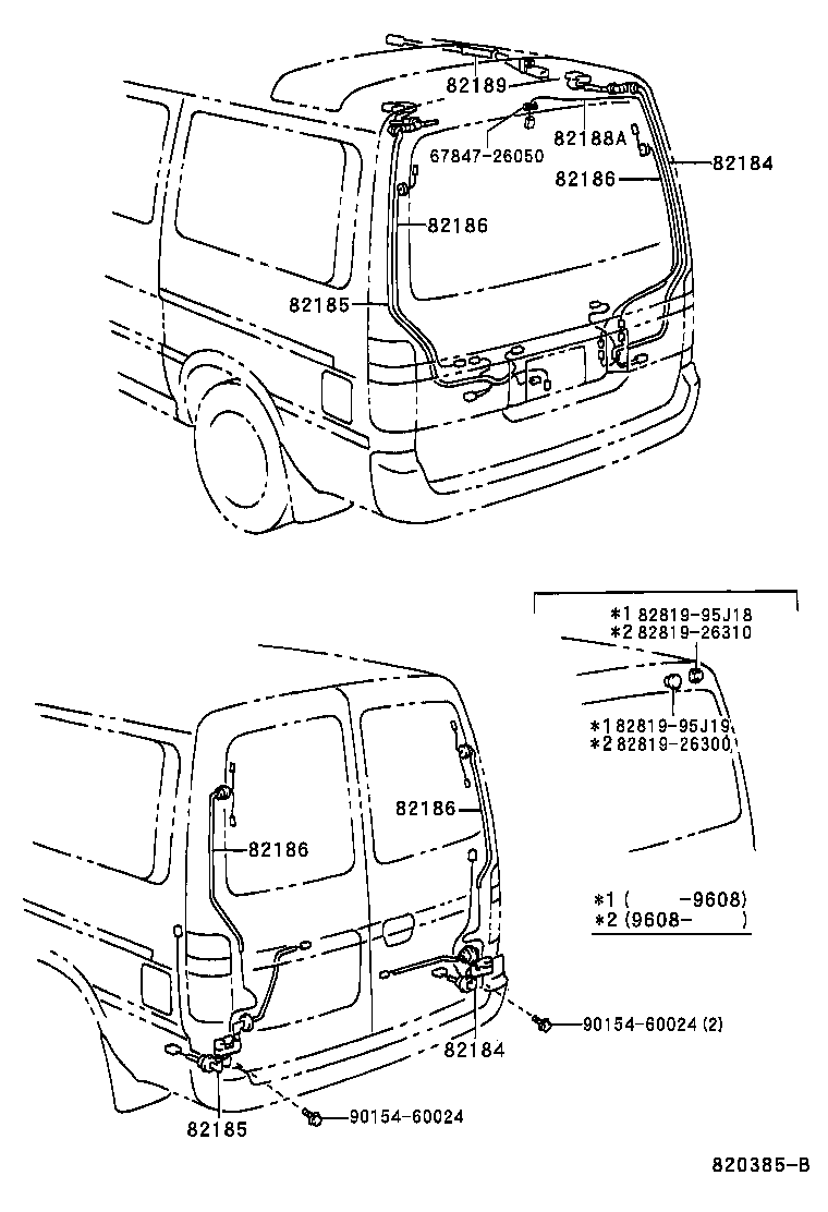 82151-26170 WIRE, FRONT DOOR, RH product image