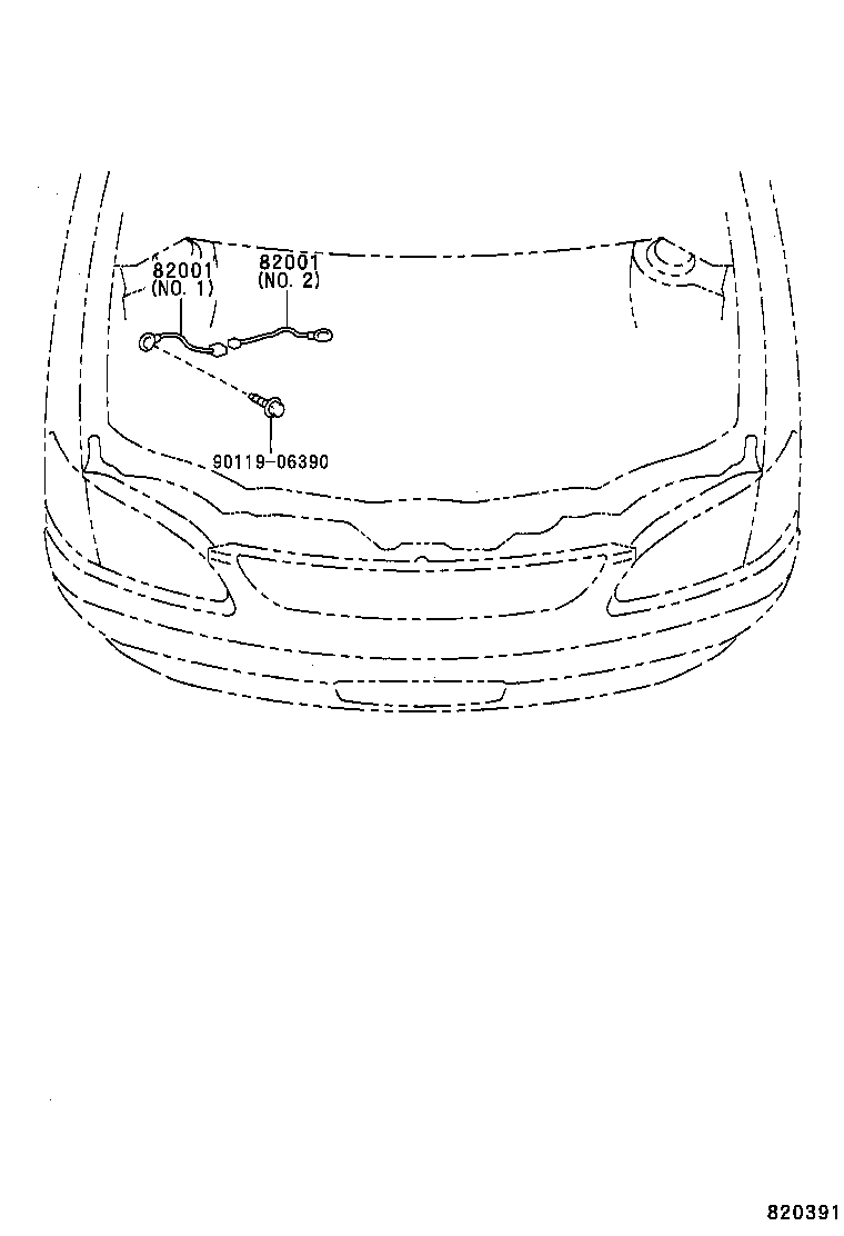 82111-13530 WIRE, ENGINE ROOM MAIN product image