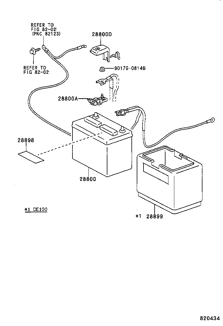 28899-64080 INSULATOR, BATTERY product image