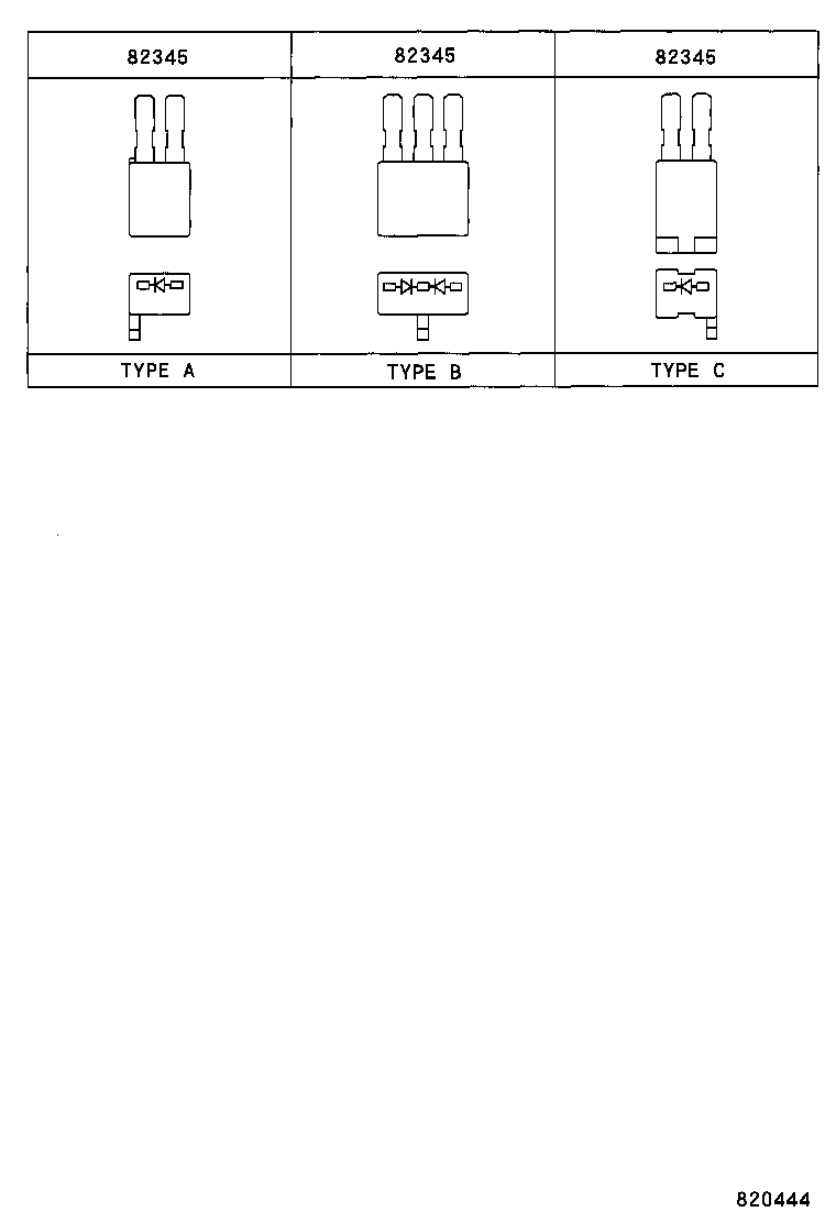 82011-12020 WIRING ASSY, BRAKE WARNING SYSTEM product image