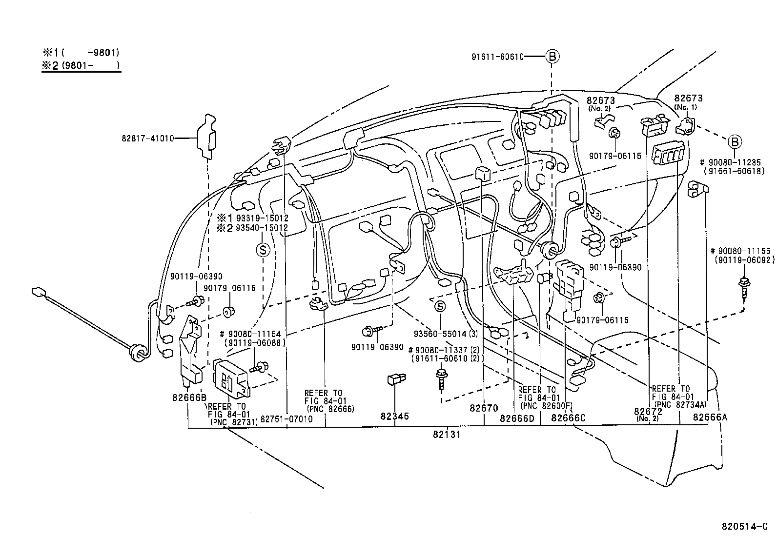 82121-07041 WIRE, ENGINE product image