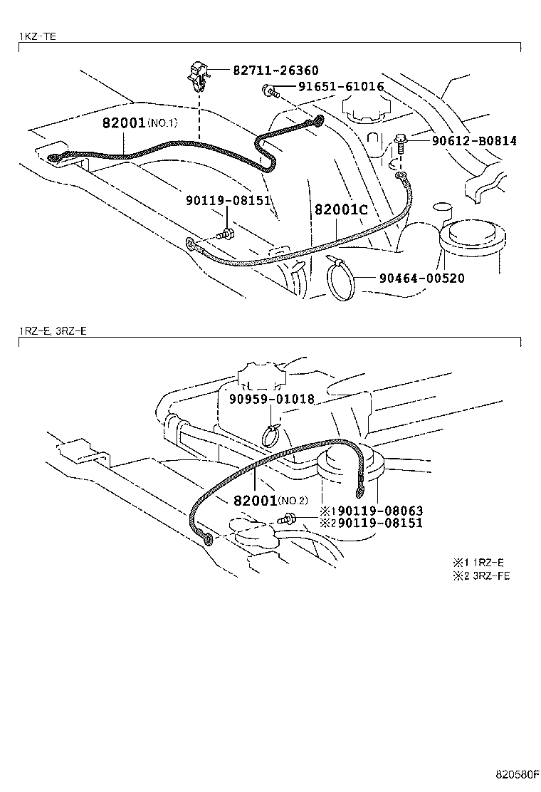 82817-2F420 PROTECTOR, WIRING HARNESS, NO.2 product image