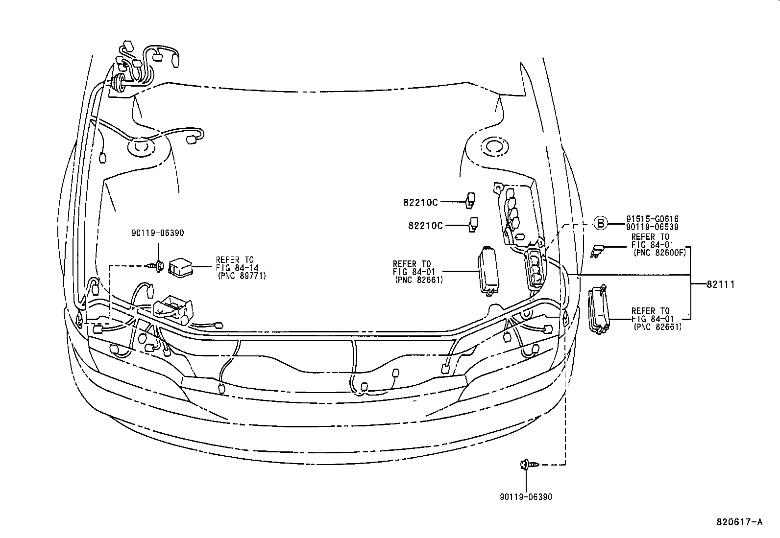 82151-1A481 WIRE, FRONT DOOR, RH product image