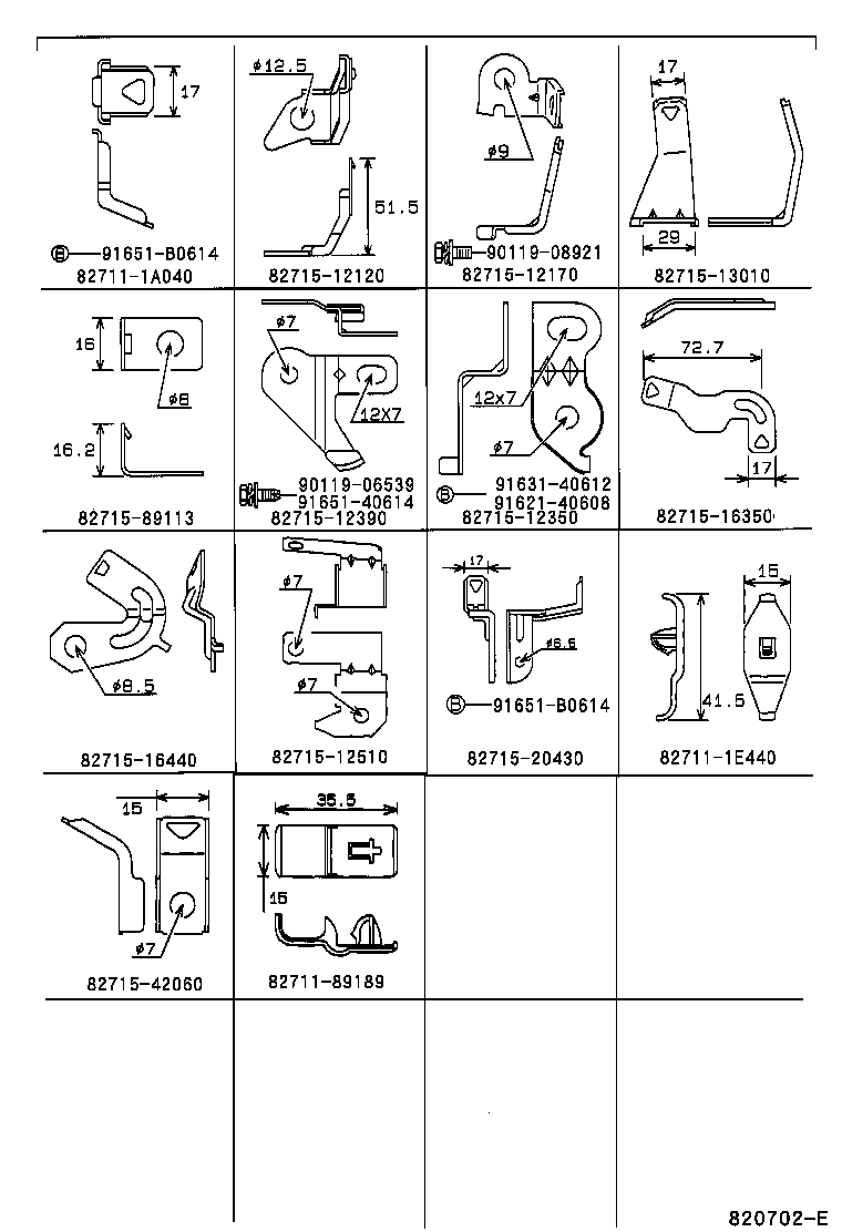 82121-13362 WIRE, ENGINE product image