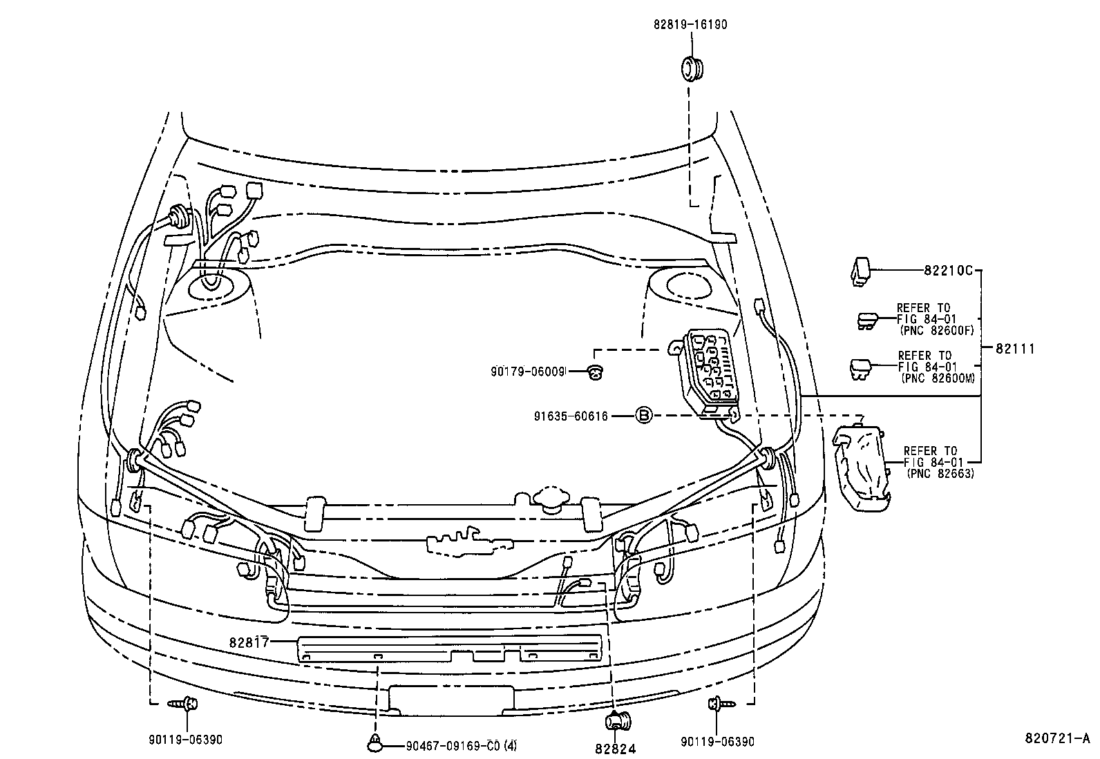 82121-1G201 WIRE, ENGINE product image