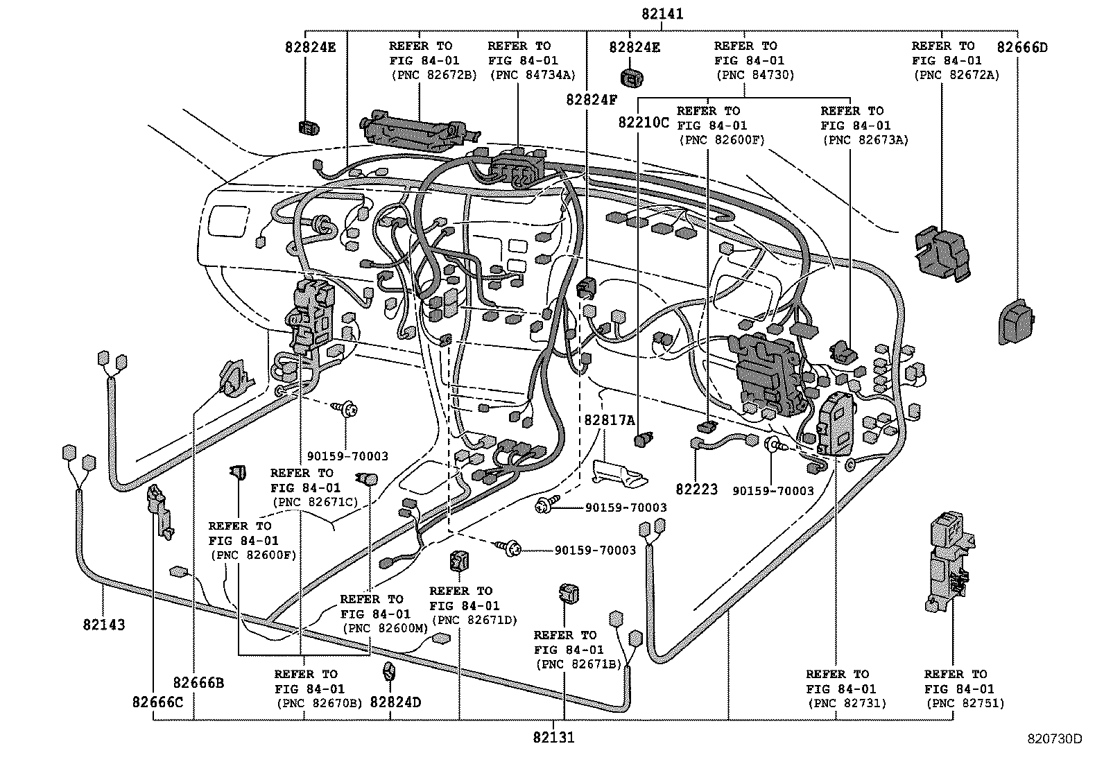 82121-1L321 WIRE, ENGINE product image