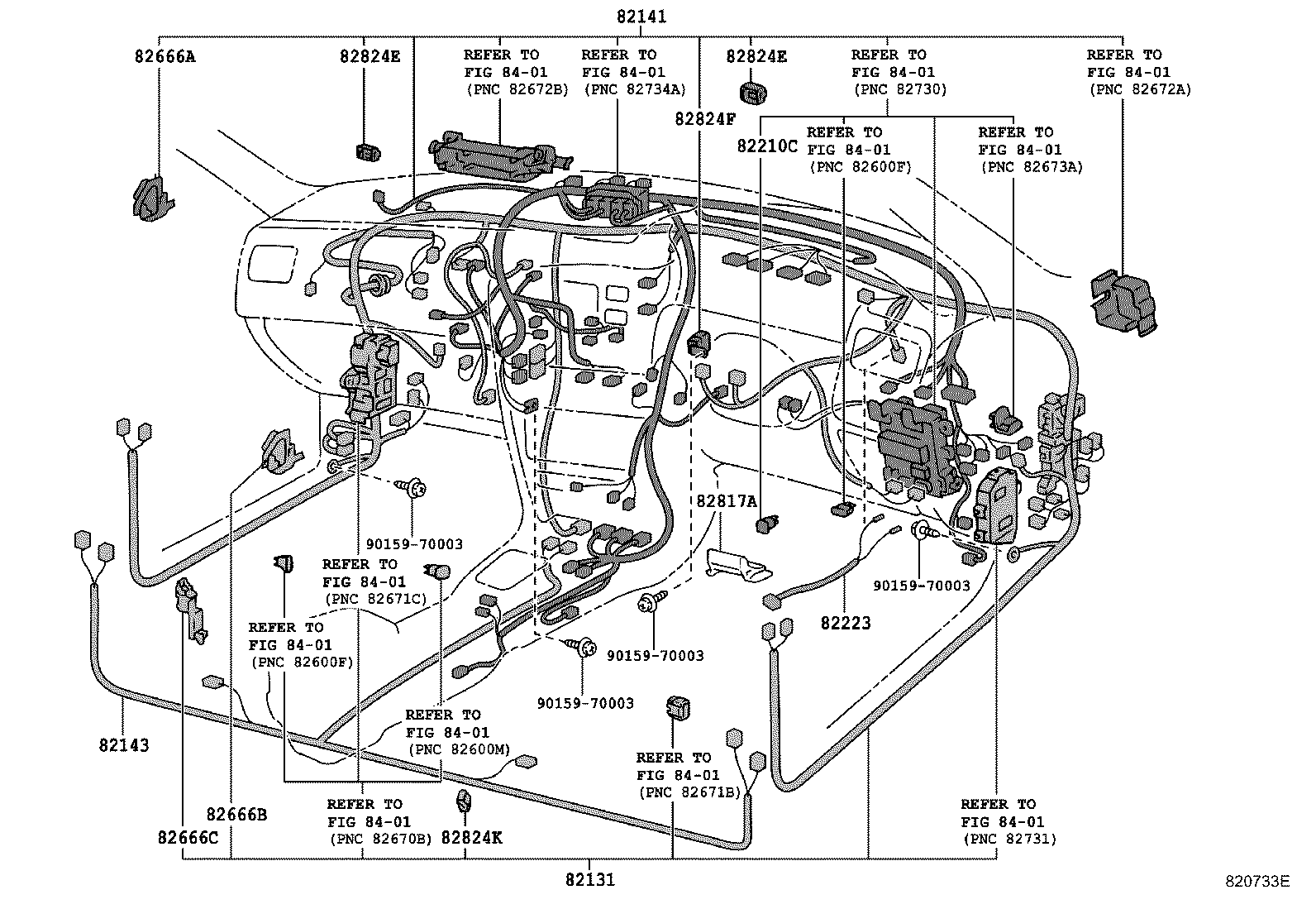 82121-1N670 WIRE, ENGINE product image
